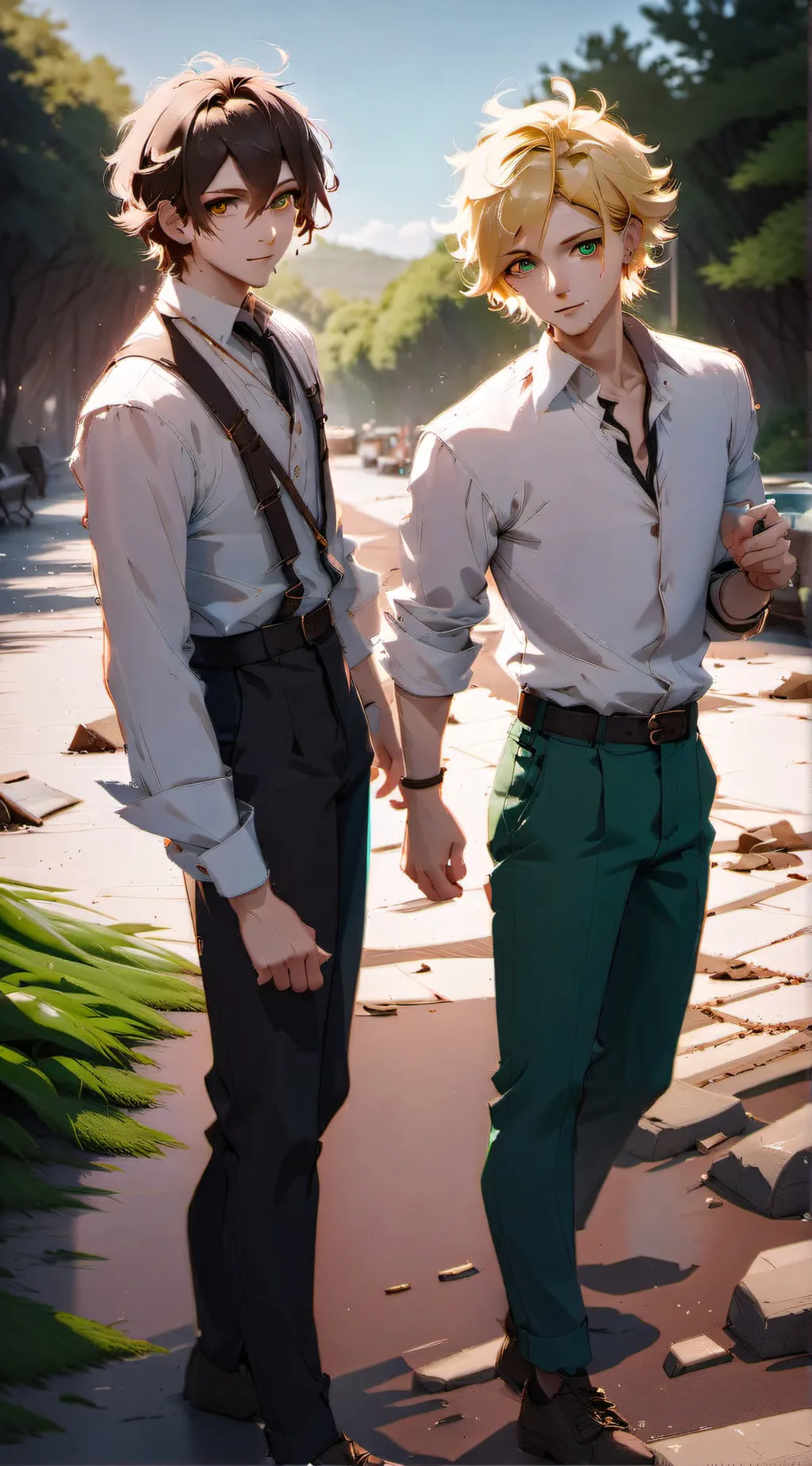 ai character: Your gay dads background