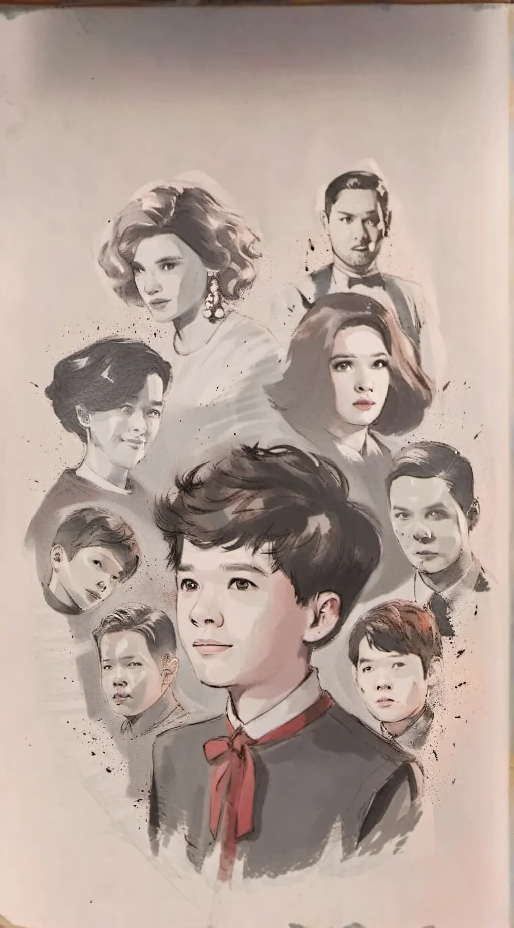 ai character: Young Sheldon  background