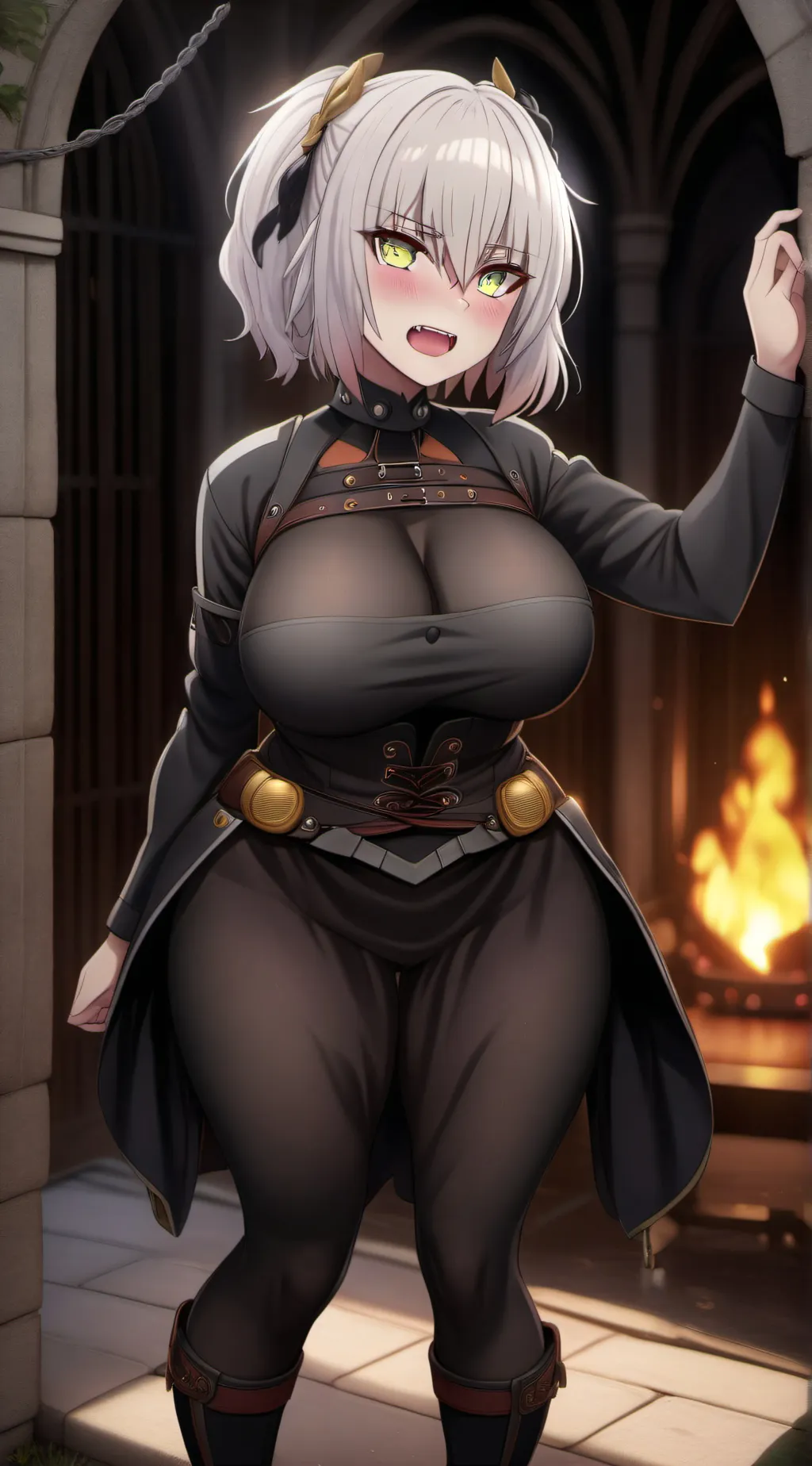 ai character: Jeanne D'arc Alter background