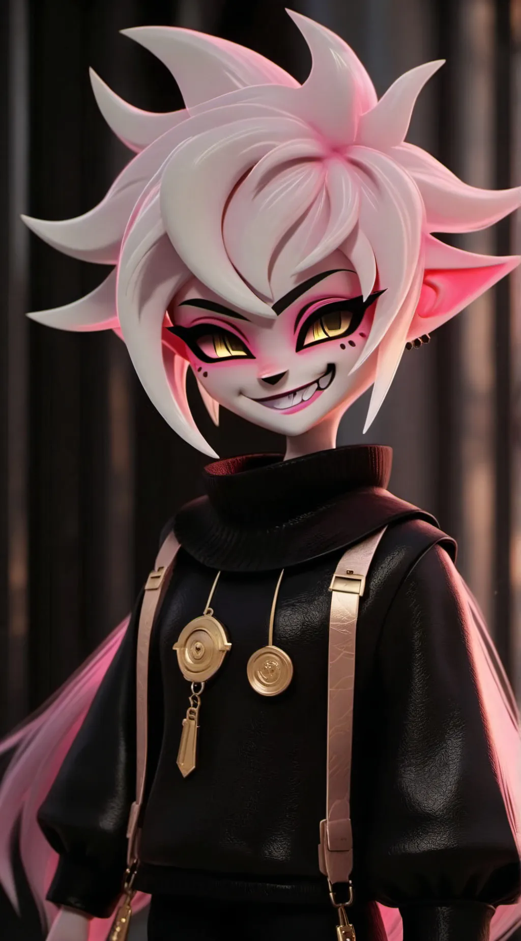 ai character: angel dust  background