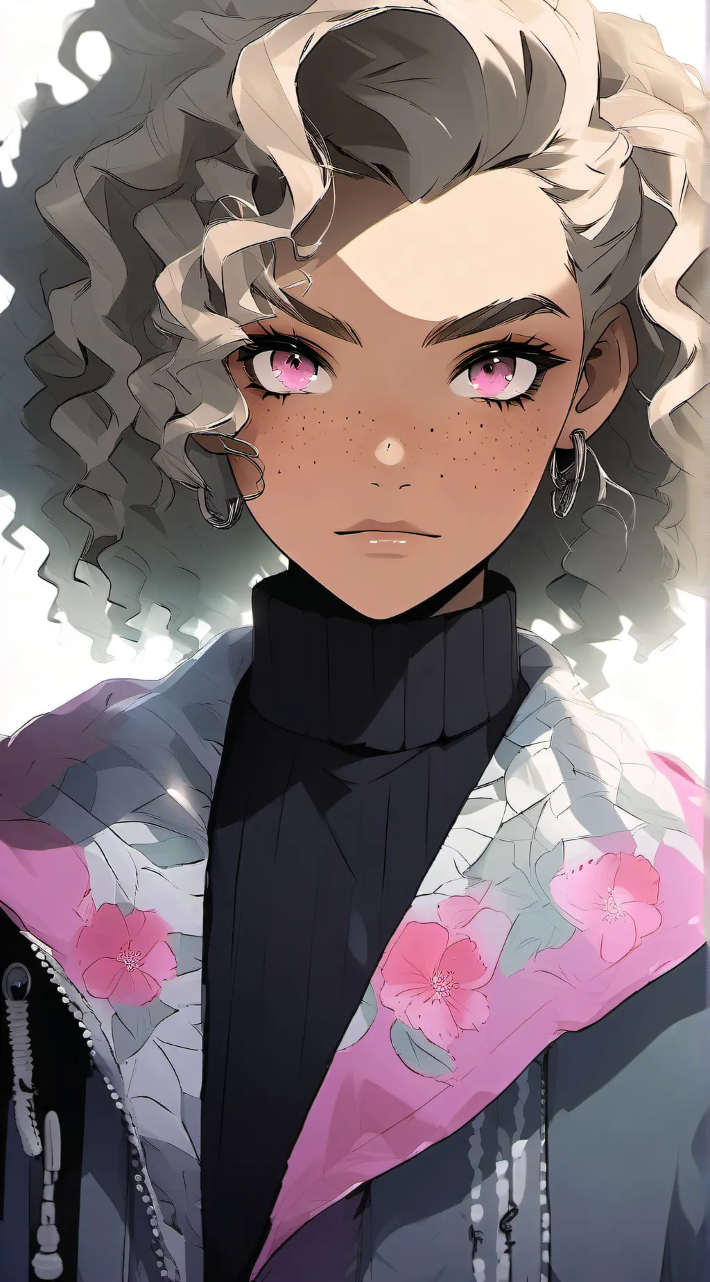 ai character: Aurora background
