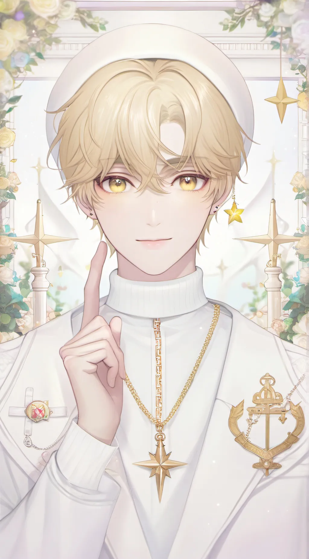 ai character: SrolonolonolonolaS background