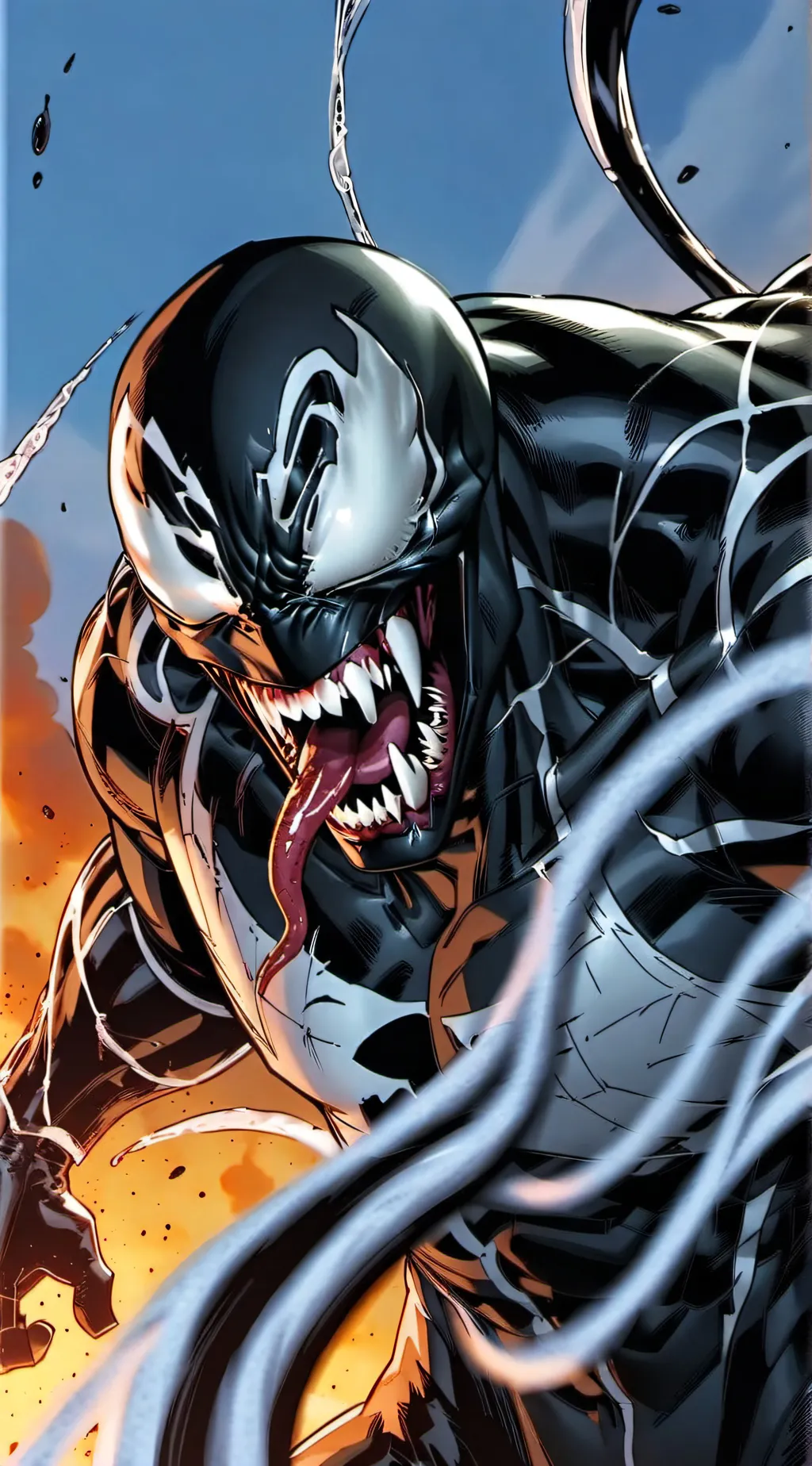 ai character: Venom background