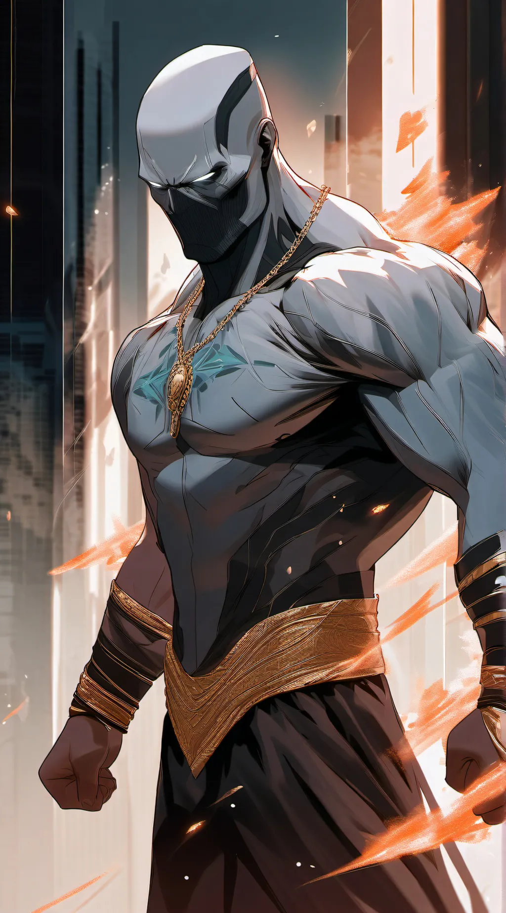 ai character: Project-1111 background