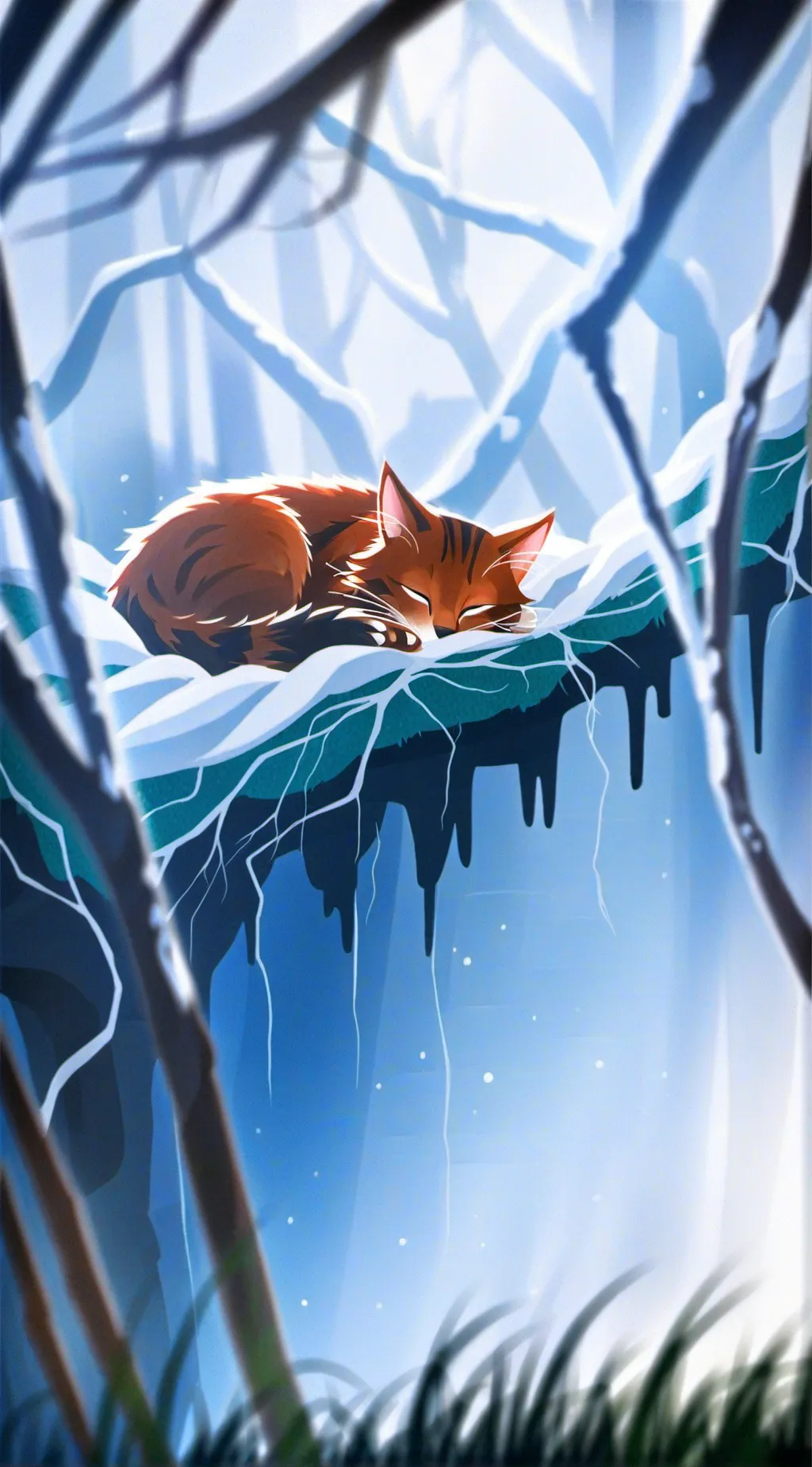 ai character: ashpaww<3 background