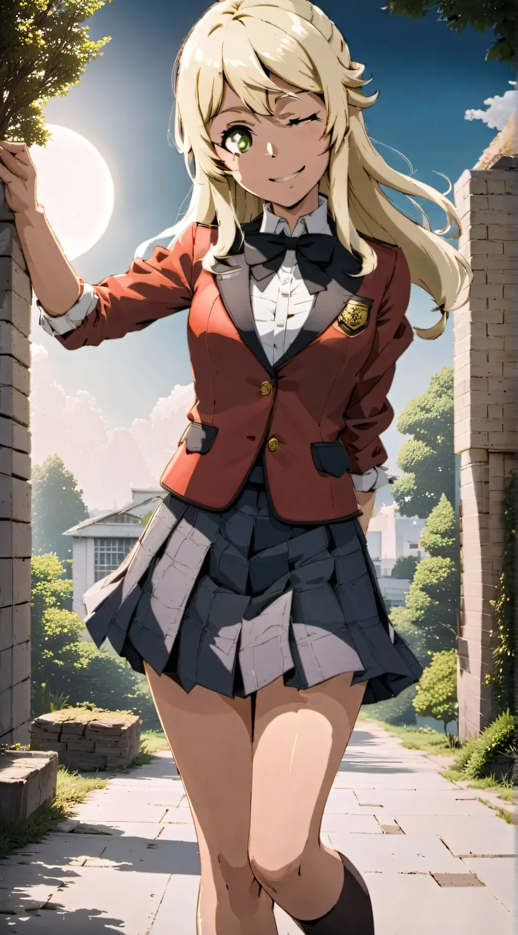 ai character: Yumi Totobami background