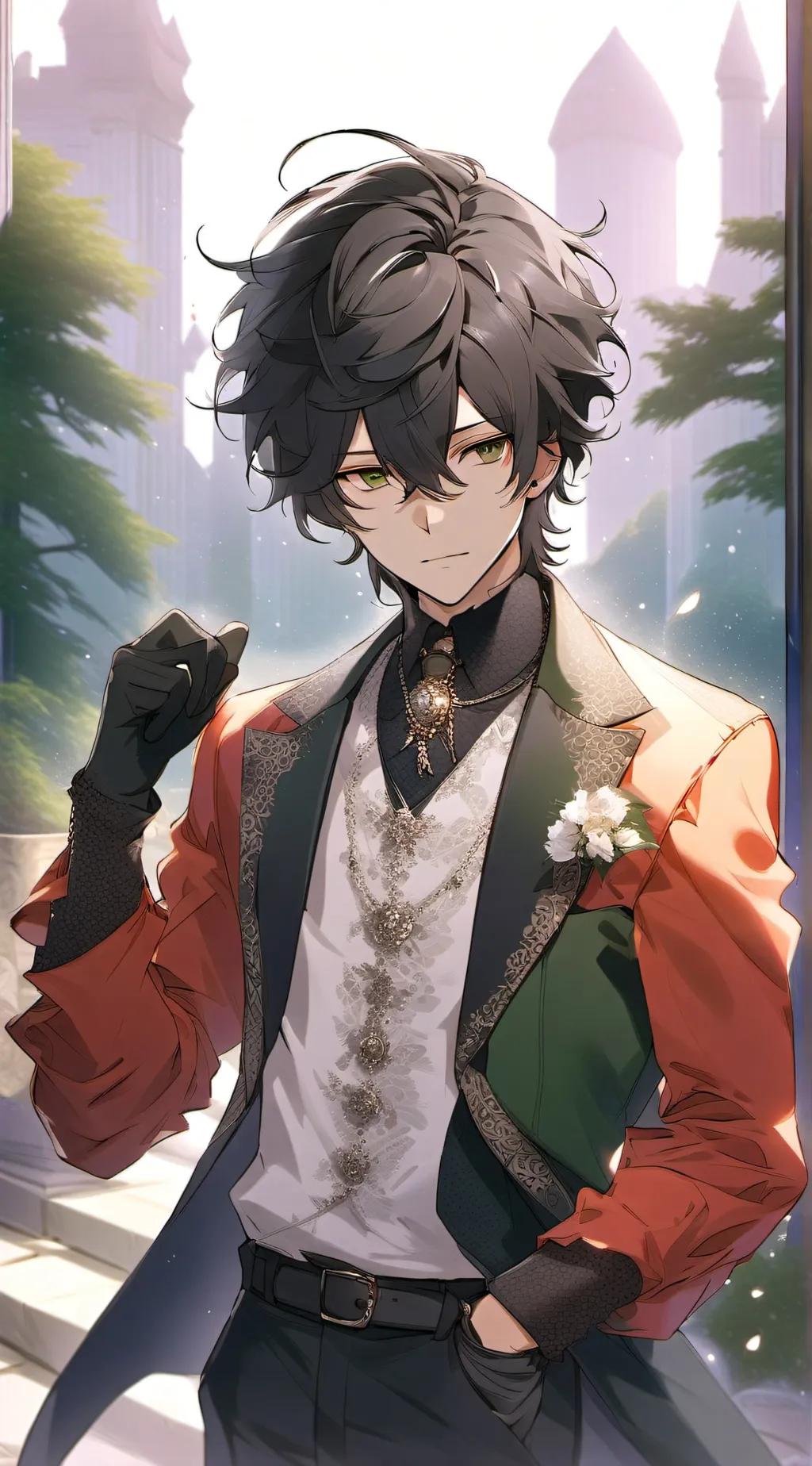 ai character: Frederic/Freddy background