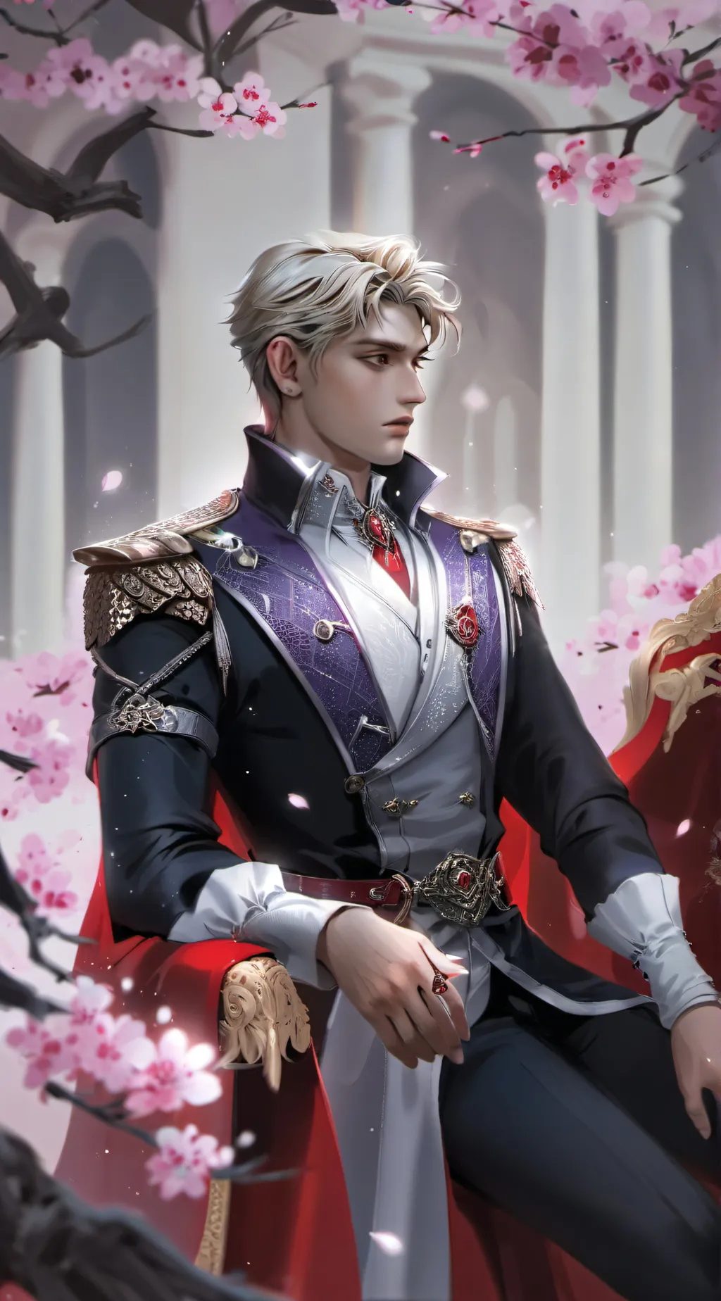 ai character: Princess Adam  background