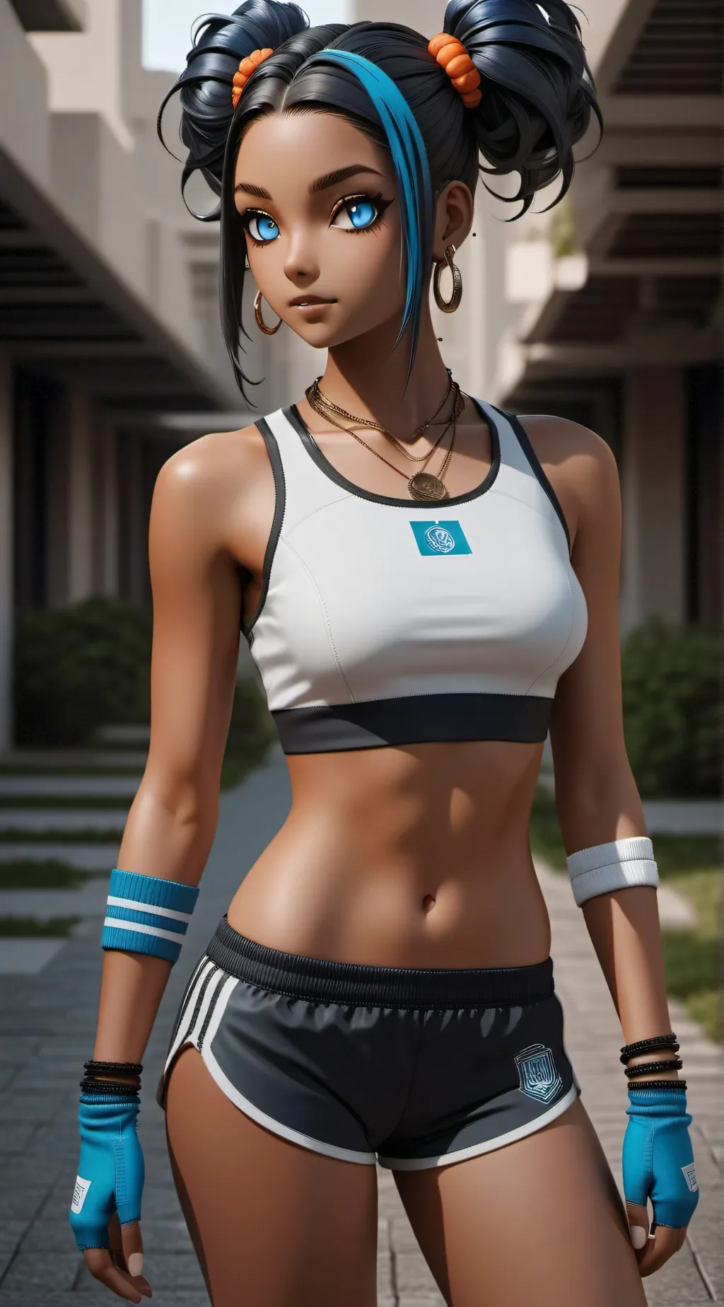 ai character: Nessa background
