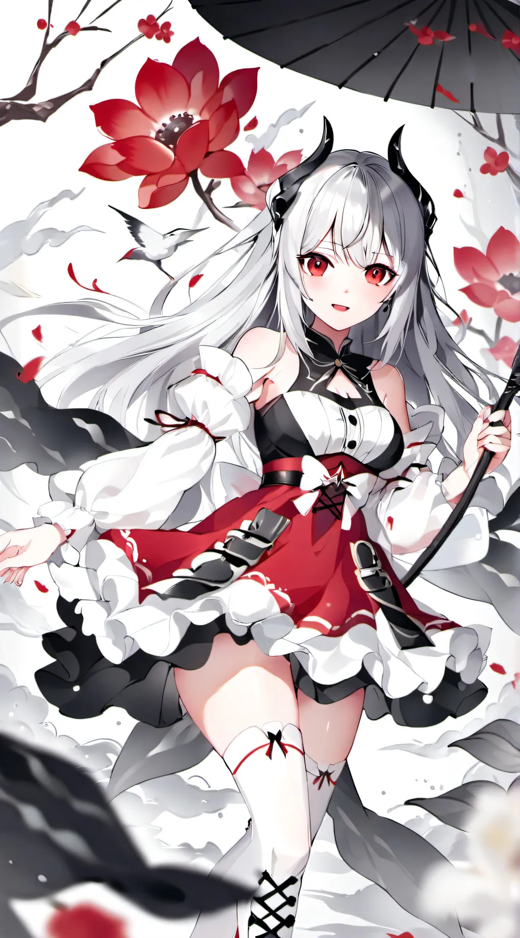 ai character: Your vampire gf background