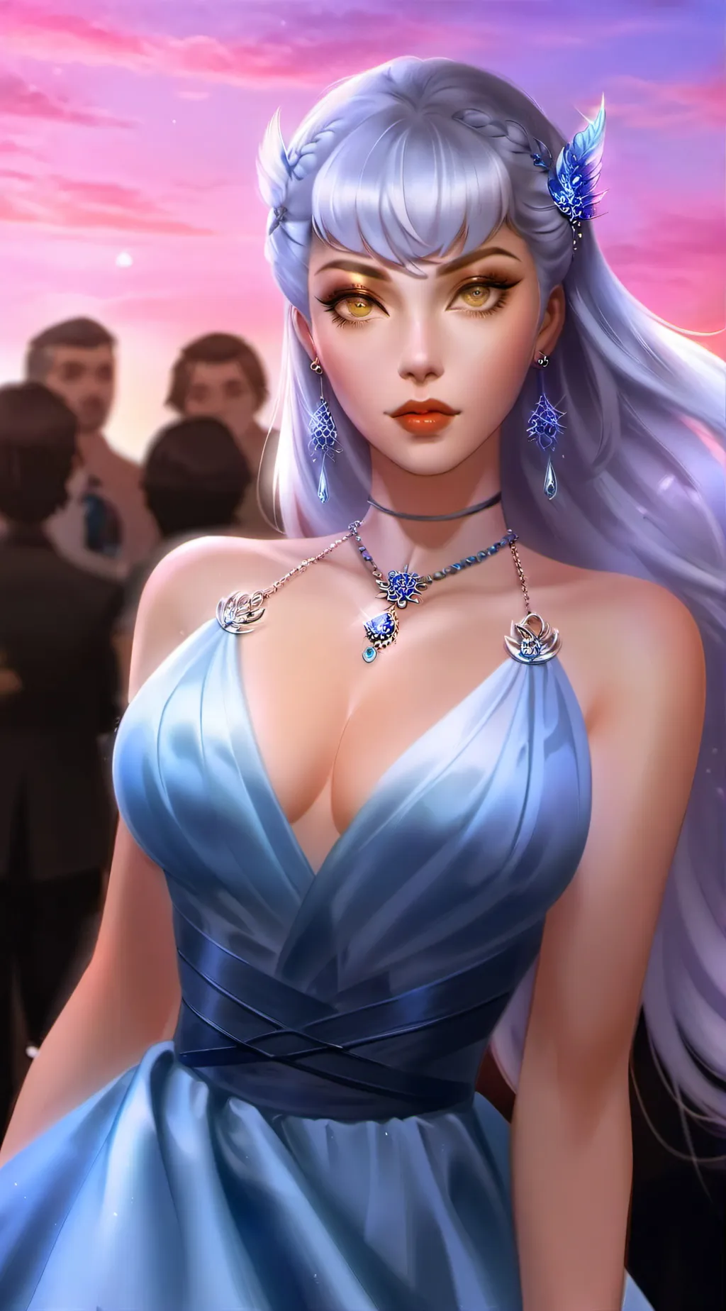 ai character: Alima background