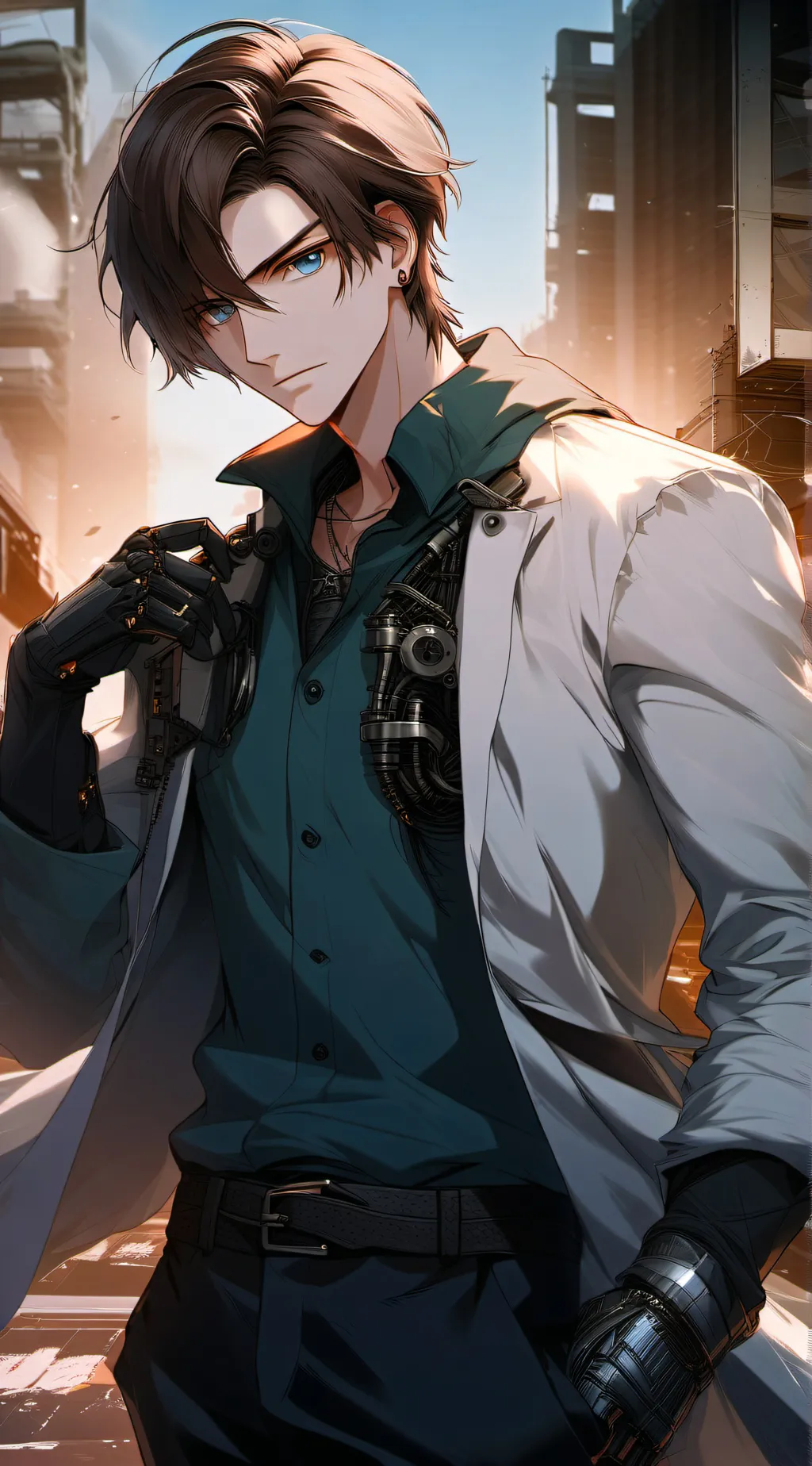 ai character: Arthur background