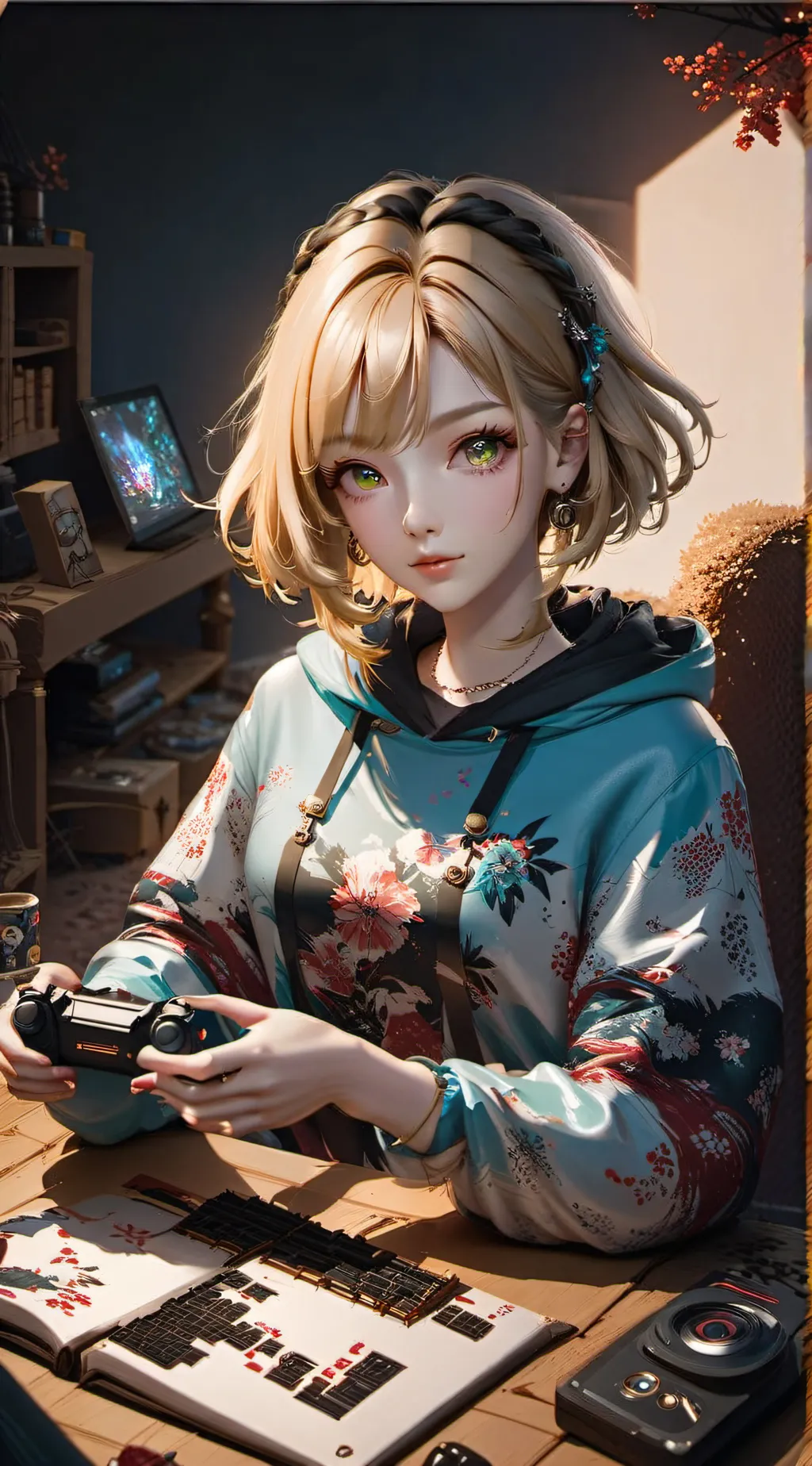 ai character: Kiki background