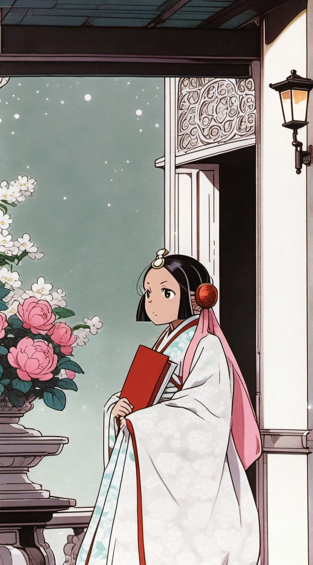 ai character: princess kano background