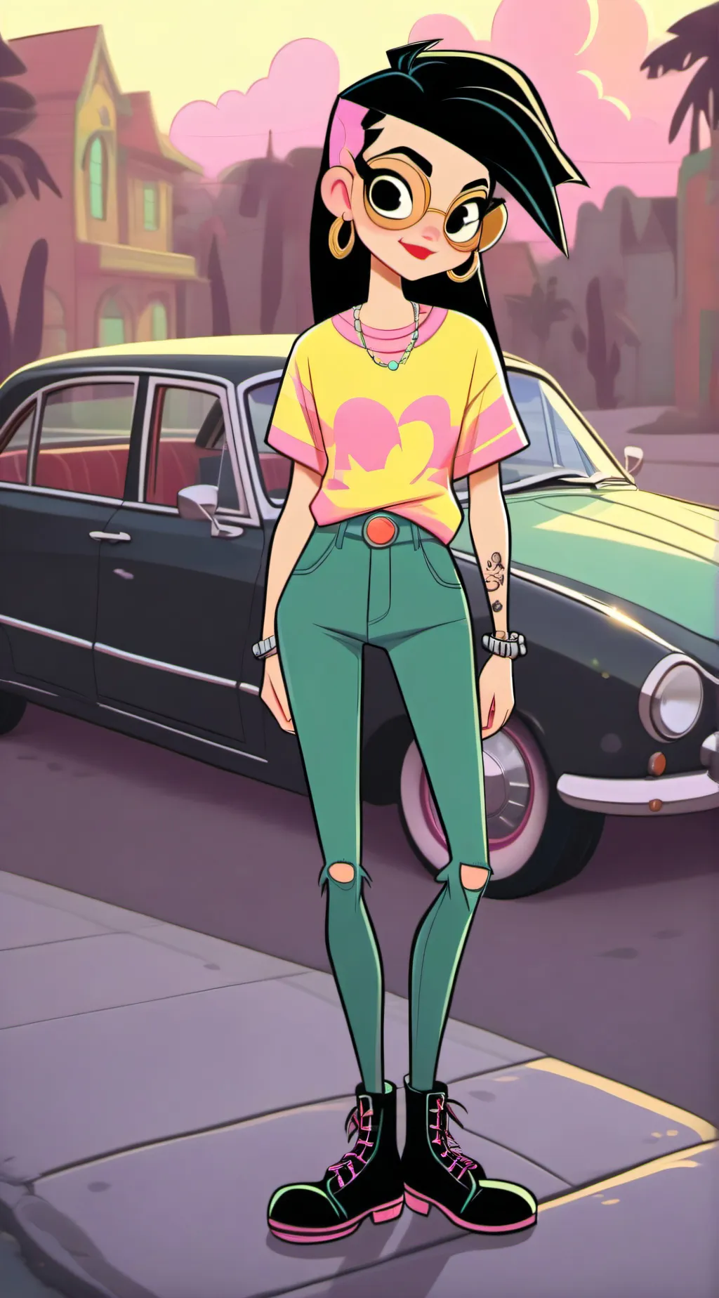 ai character: elisia background