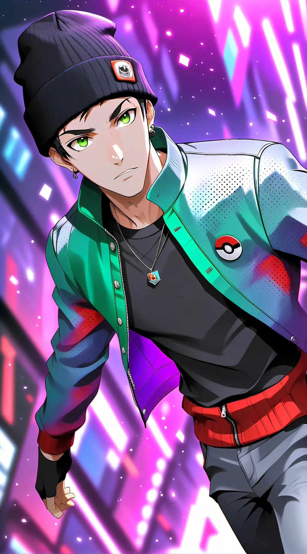 ai character: rock background