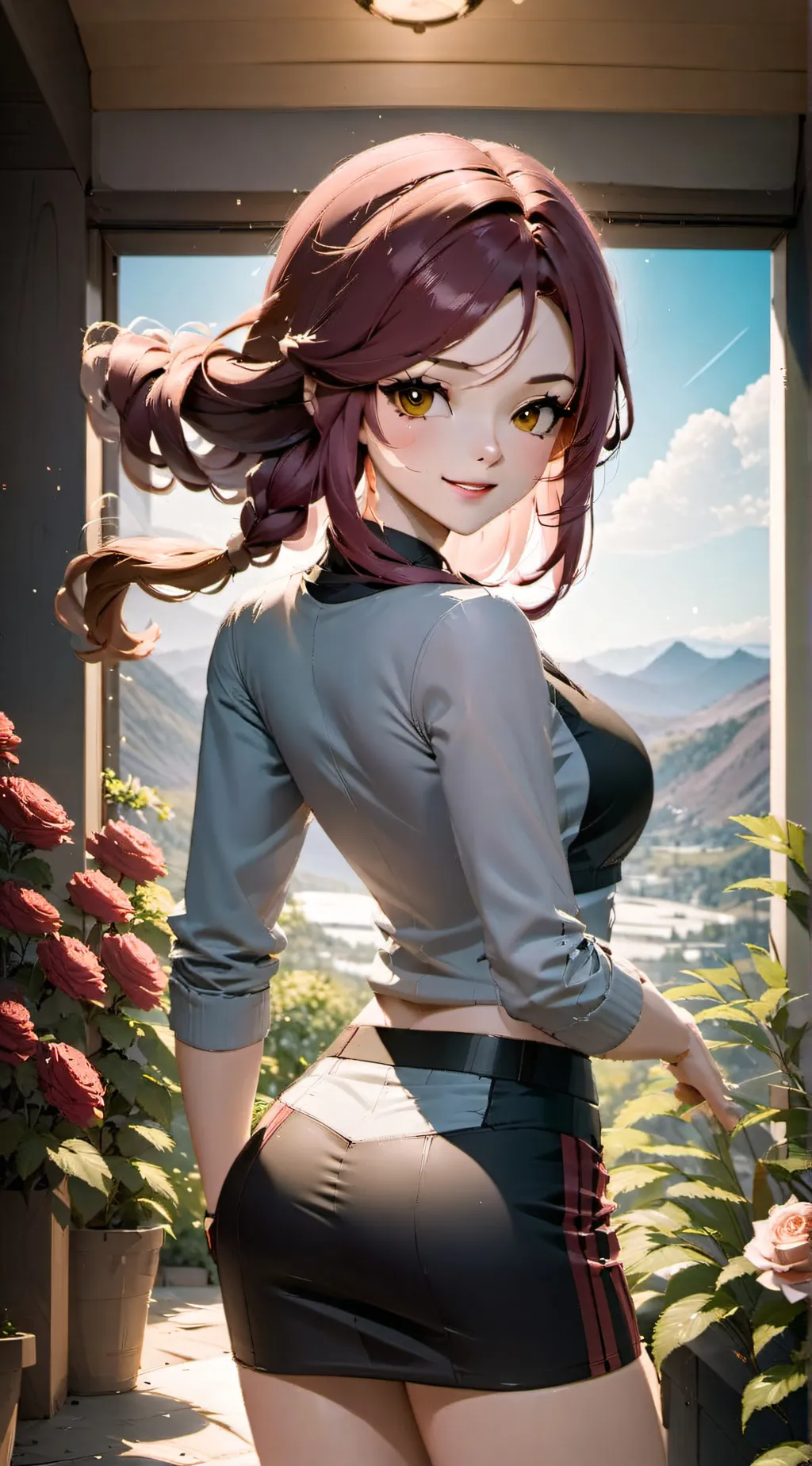 ai character: Hyejin background