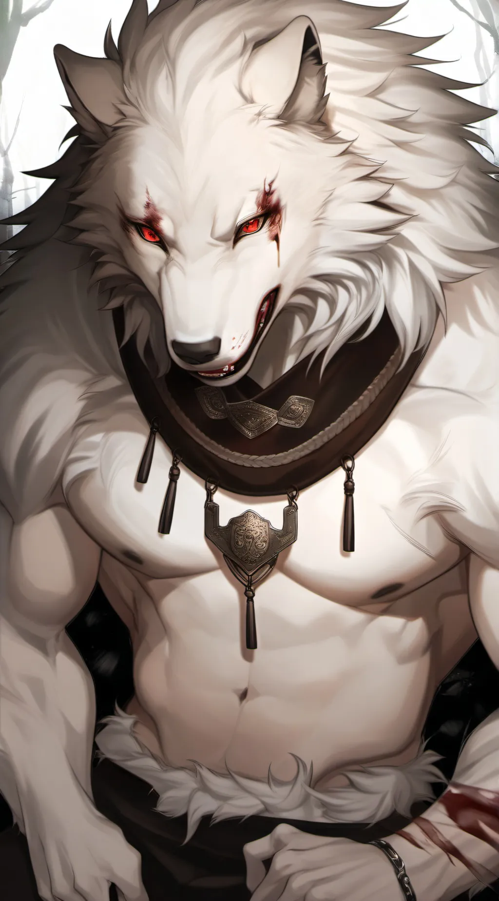 ai character: Alpha background