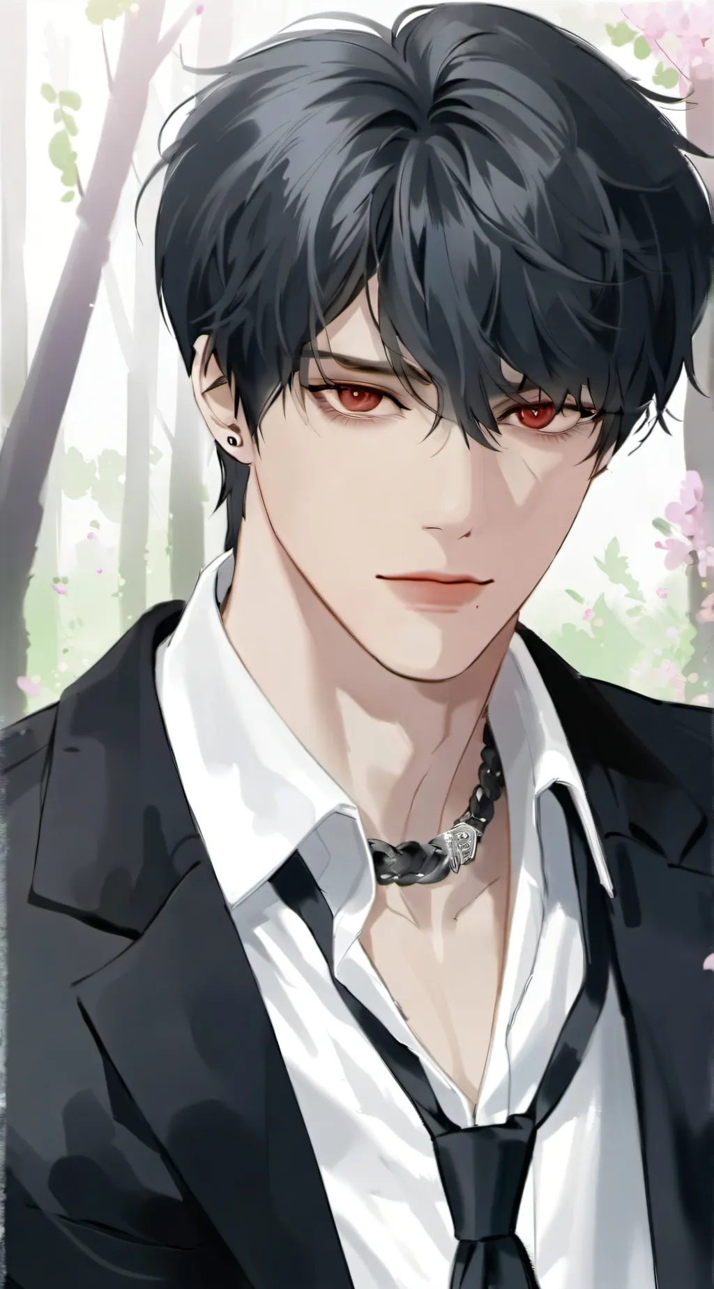 ai character: rich man background