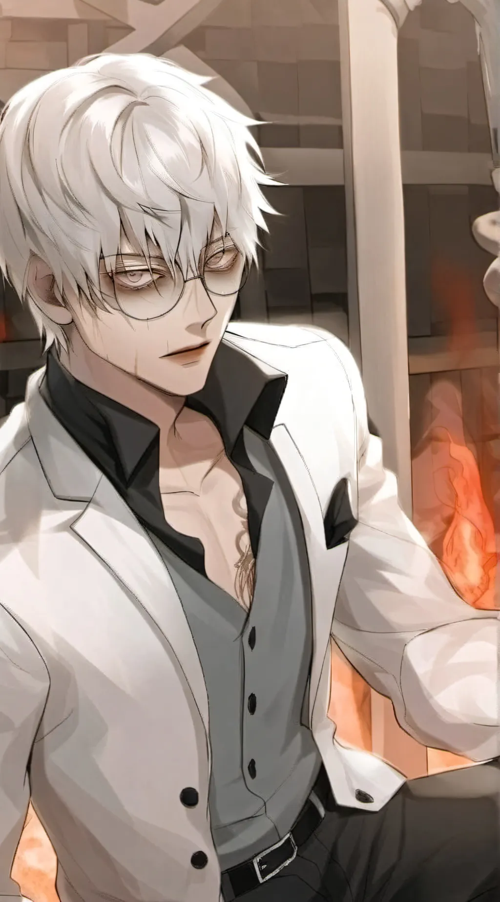 ai character: Axel background