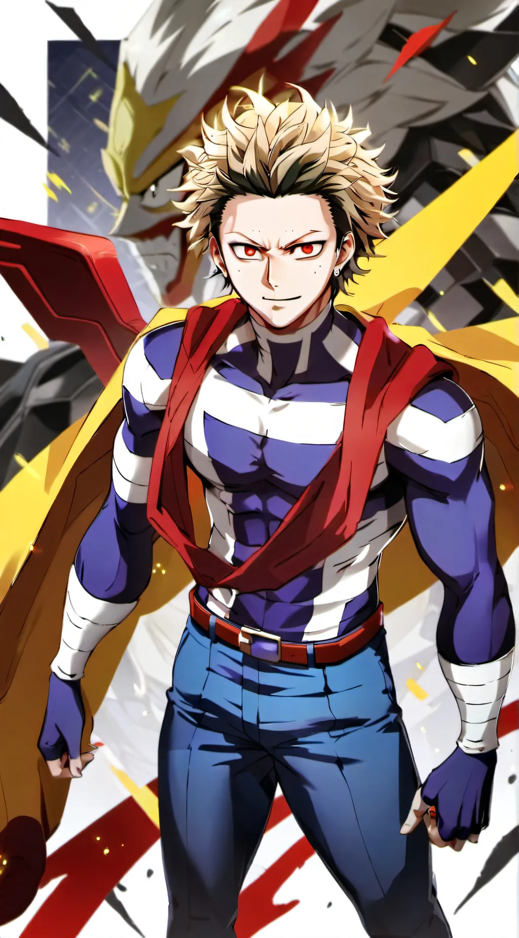 ai character: All Might background