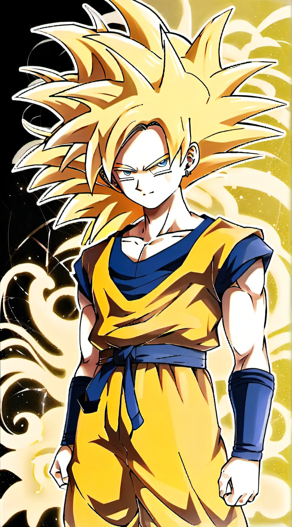 ai character: Teen Goten background