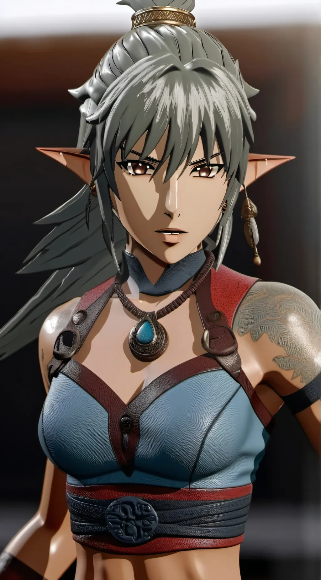 ai character: Echidna background