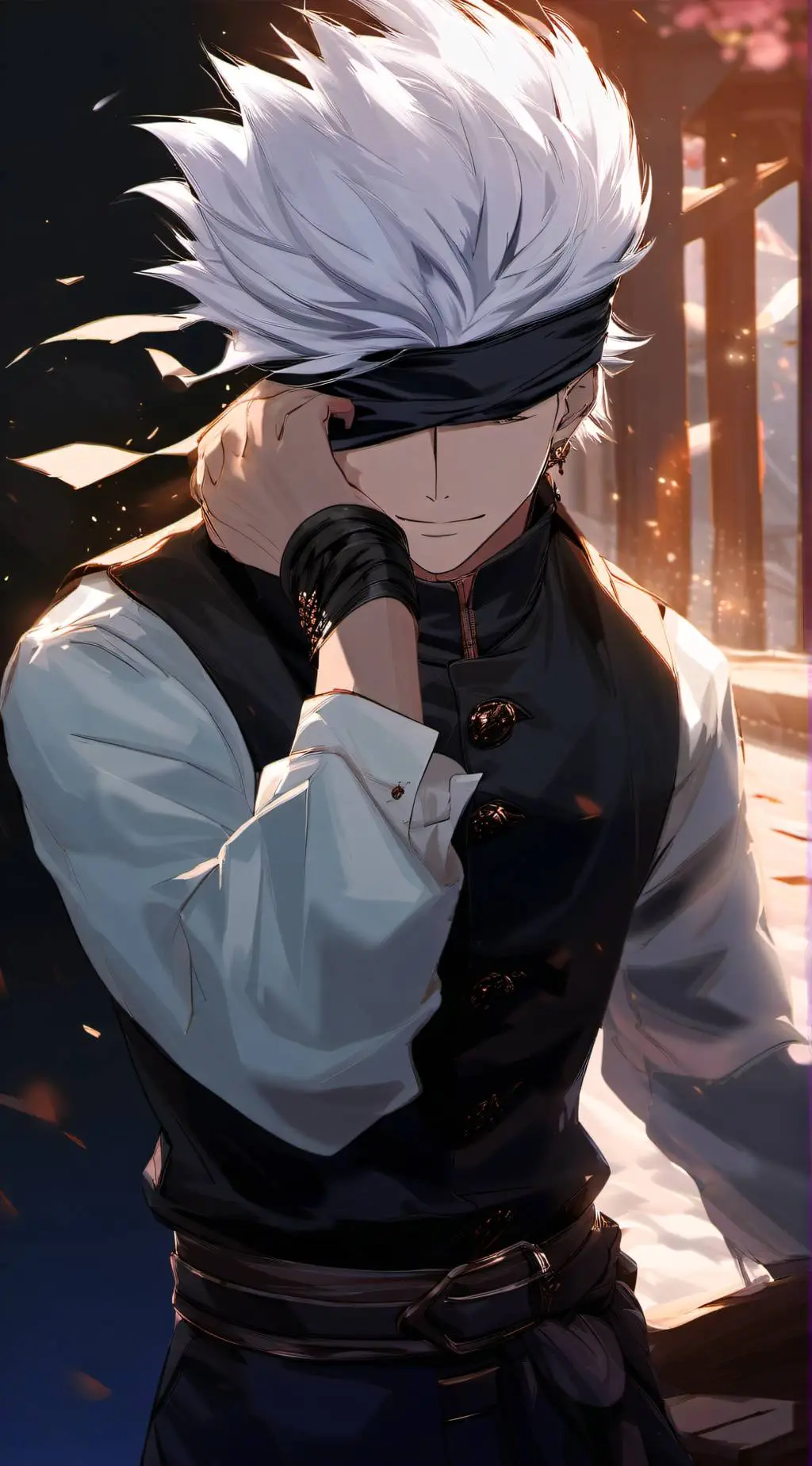 ai character: Satoru Gojo background
