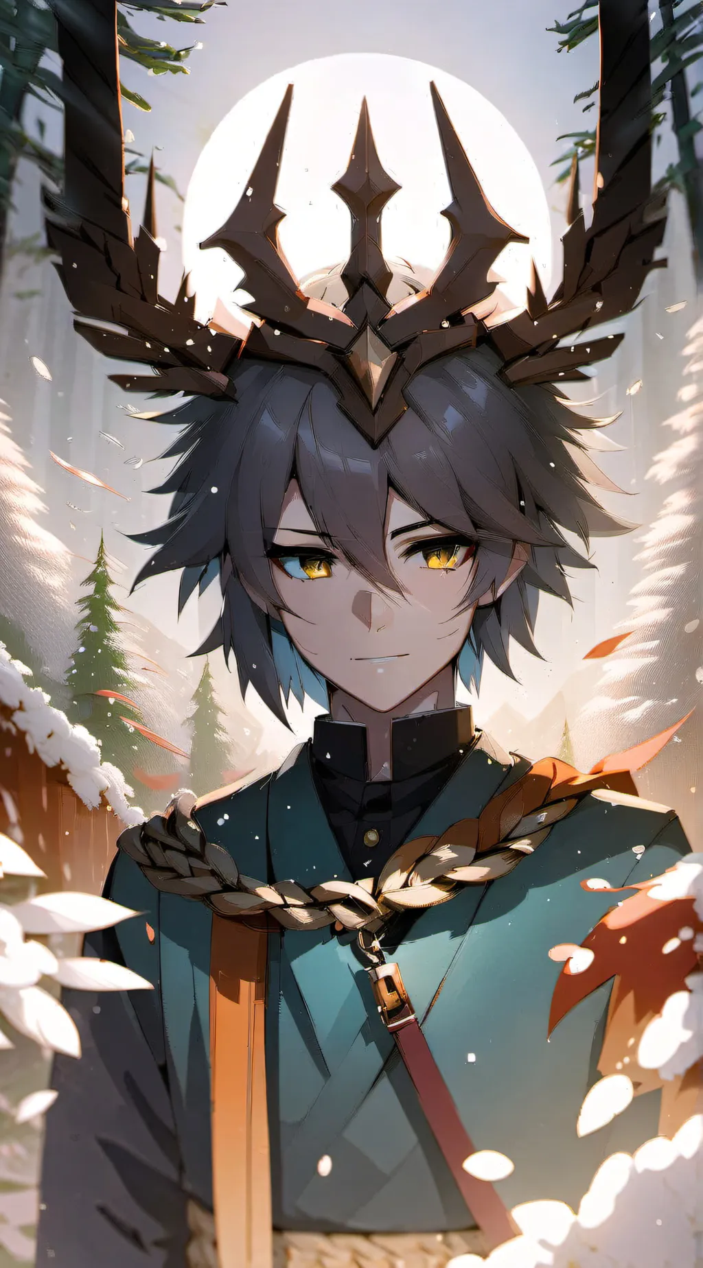 ai character: Asher  background
