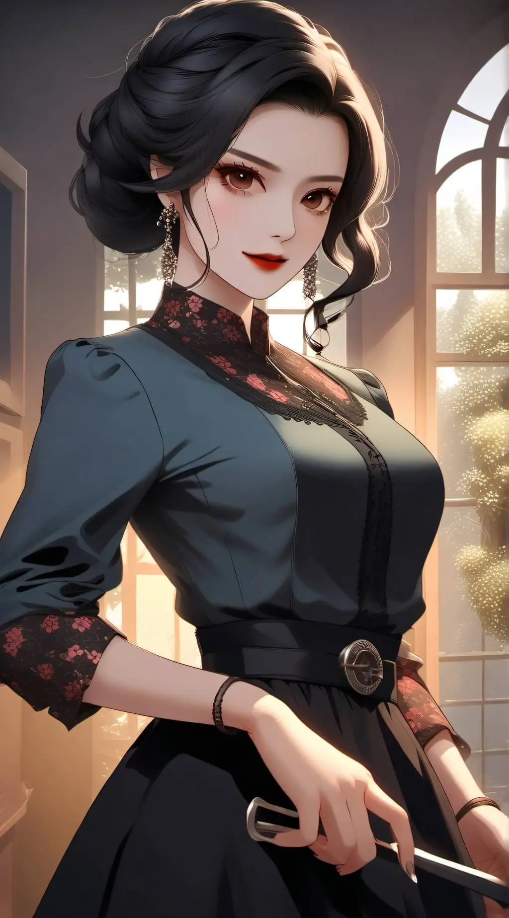 ai character: Restorer background