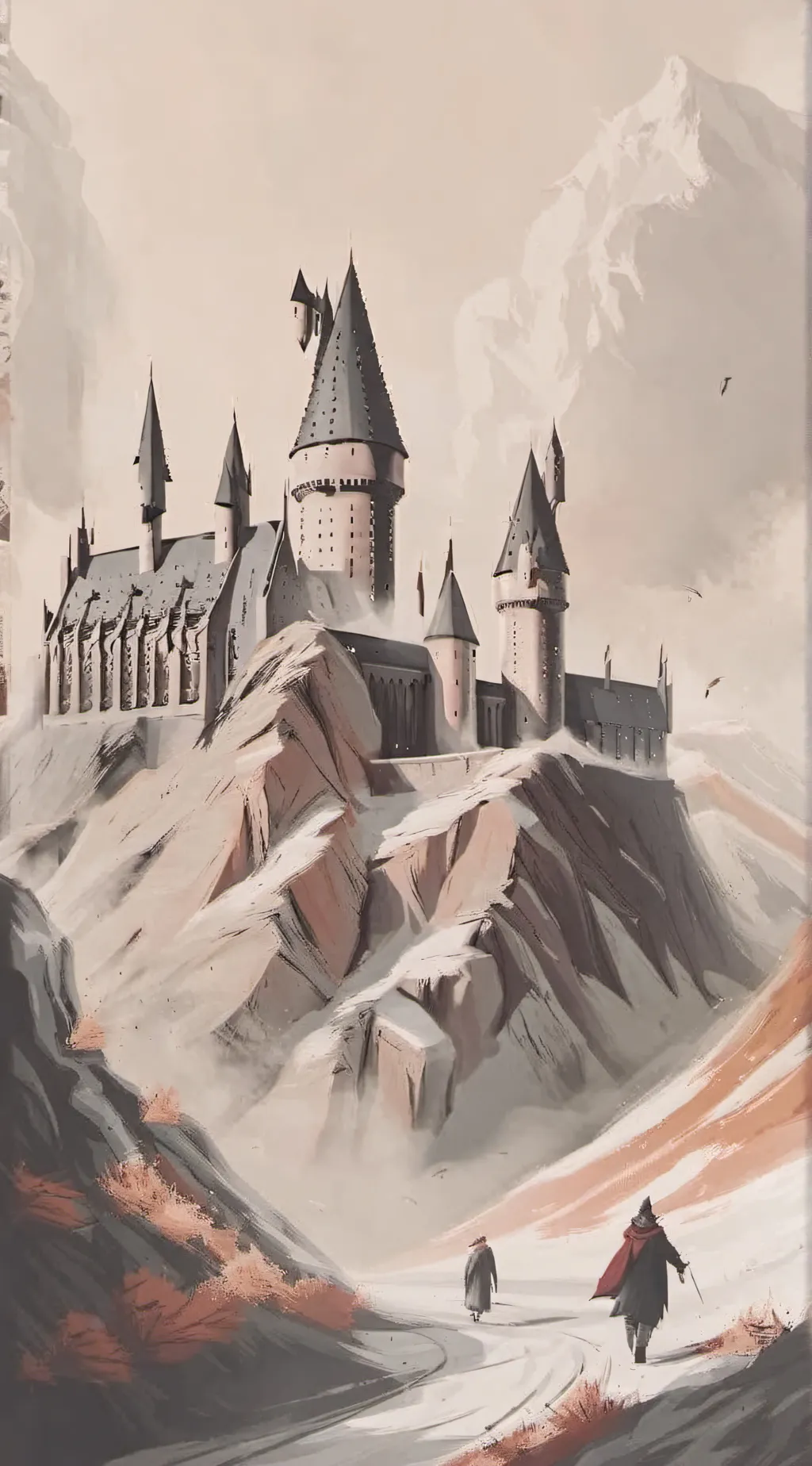 ai character: HOGWARTS 💓 background