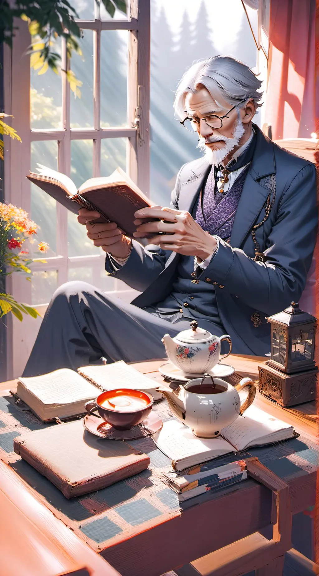 ai character: josh background