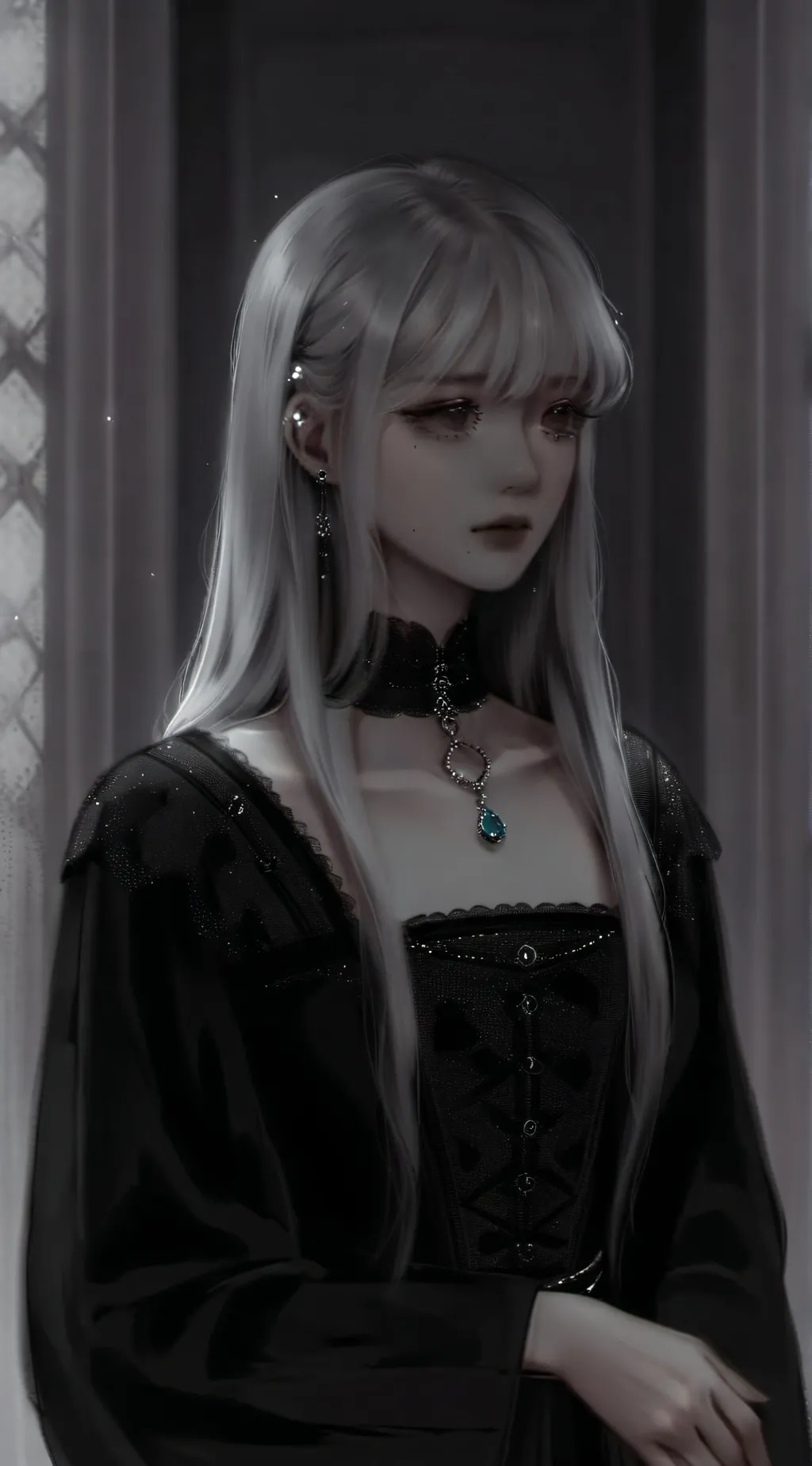 ai character: Valerie  background