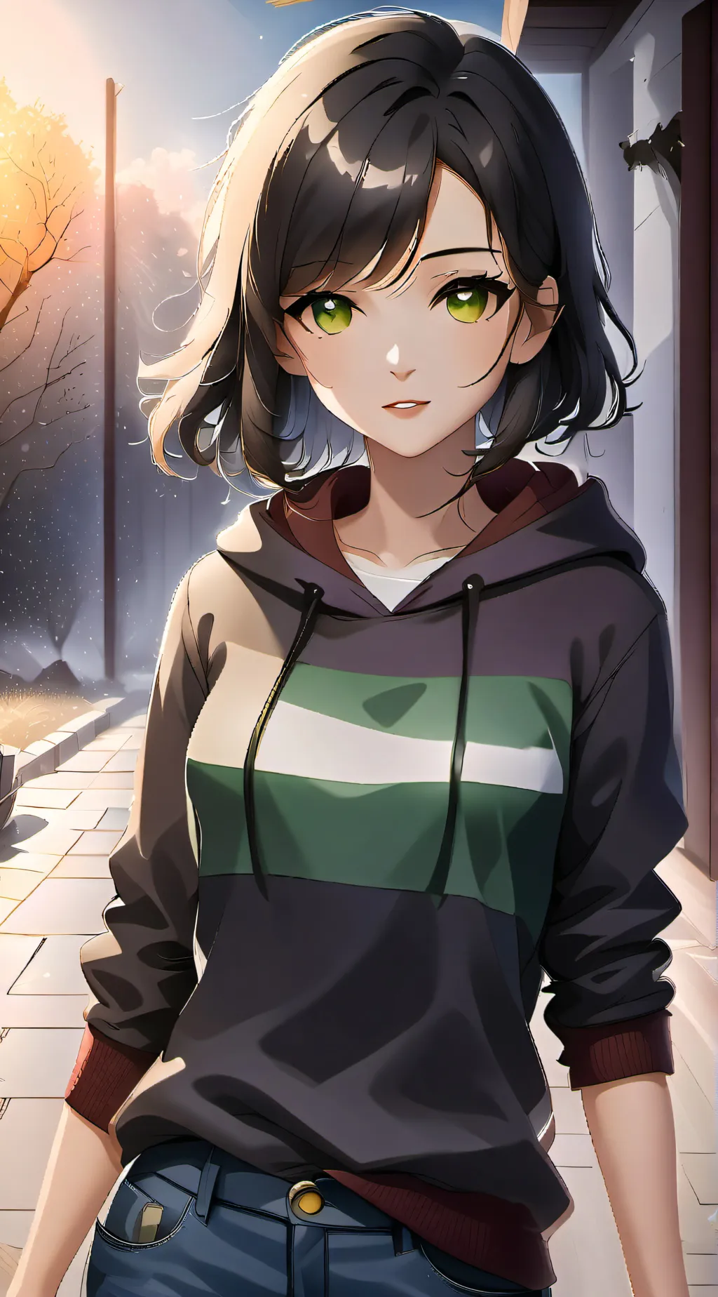 ai character: Aria background