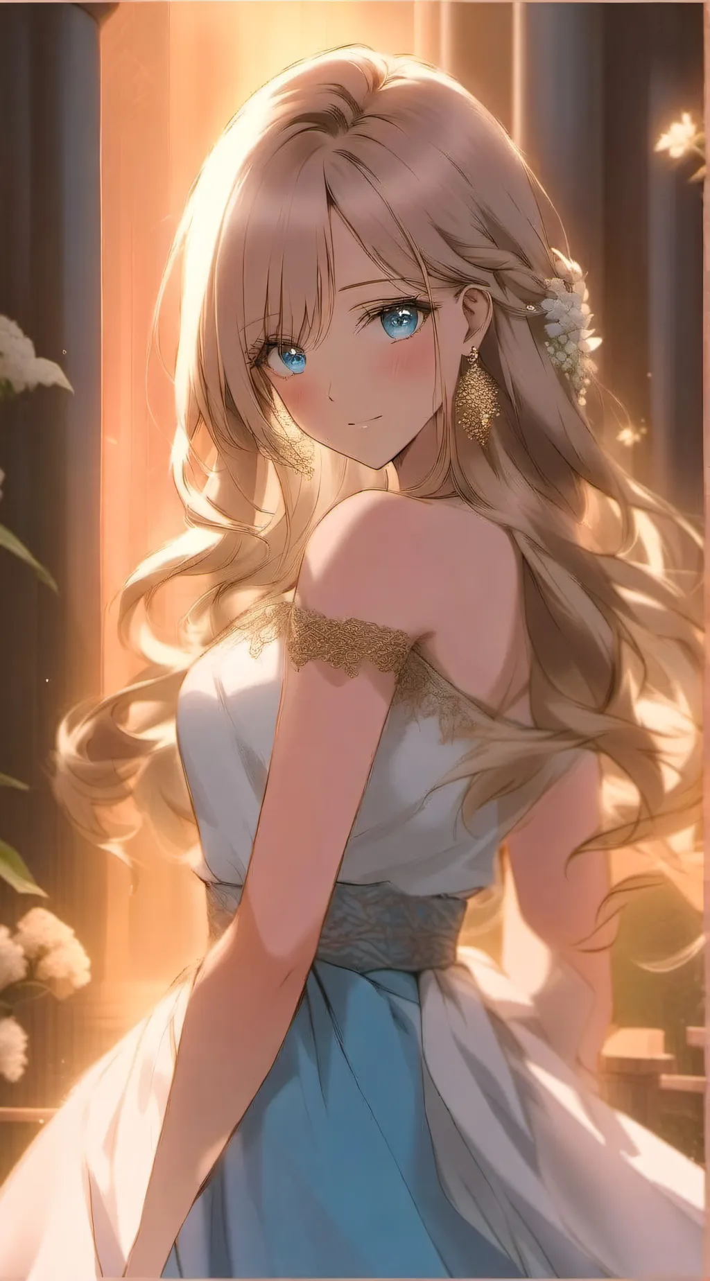 ai character: Akari IzDelulu background