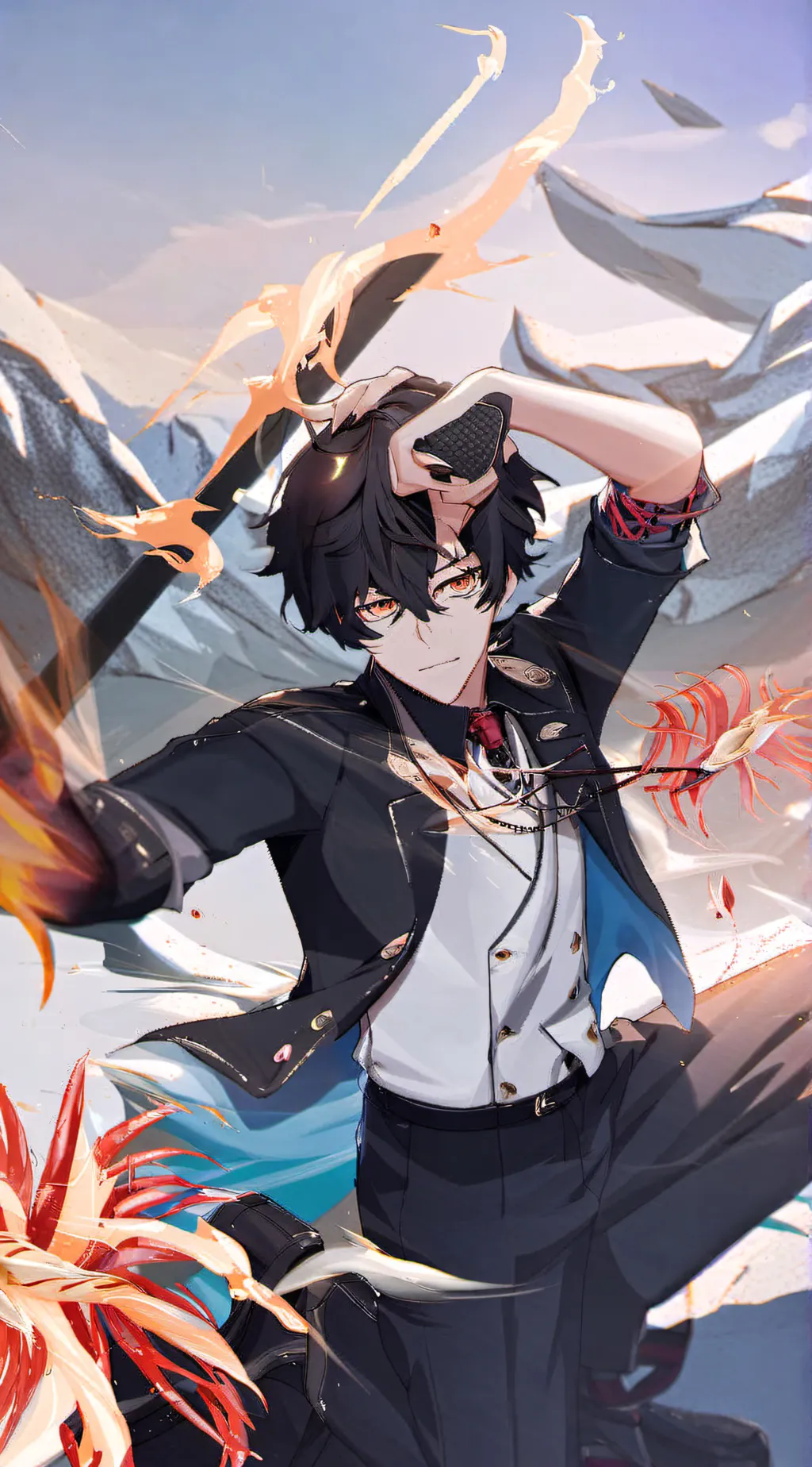 ai character: Voya background