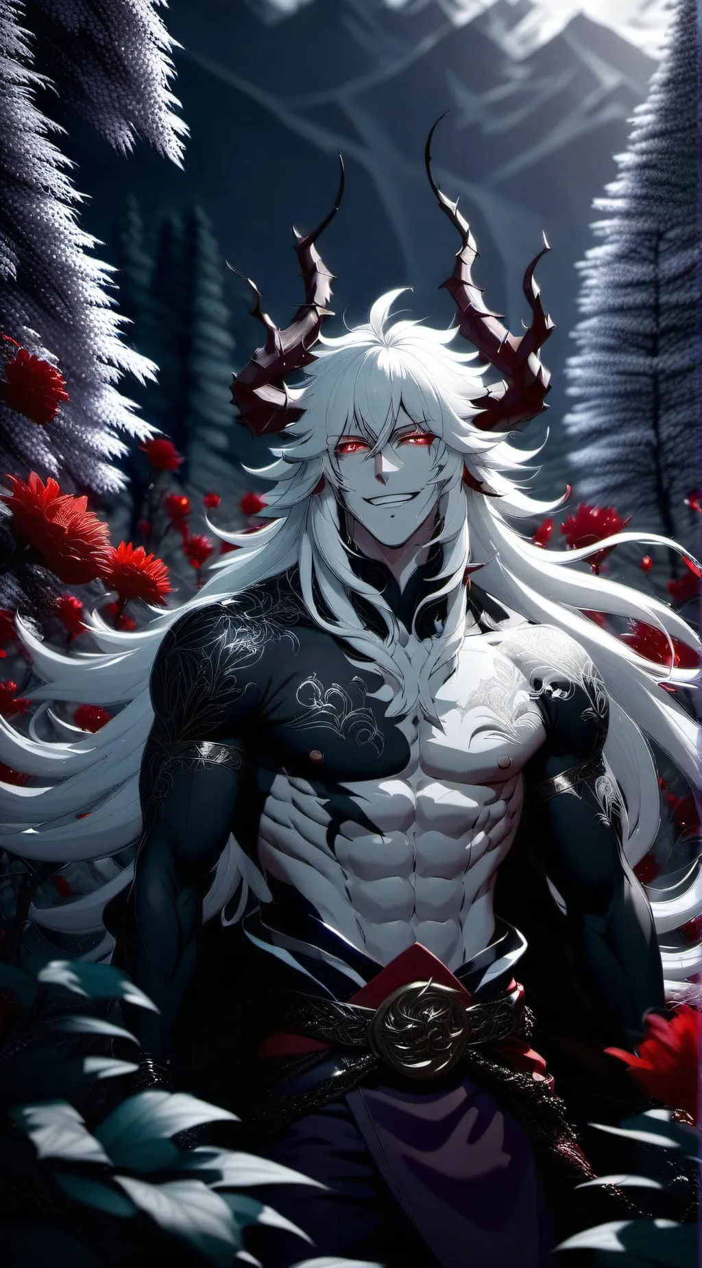 ai character: Lucifer background
