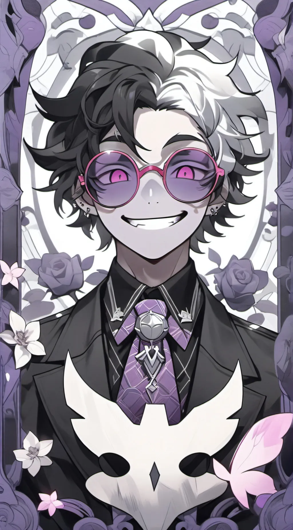ai character: Lunar<3 background