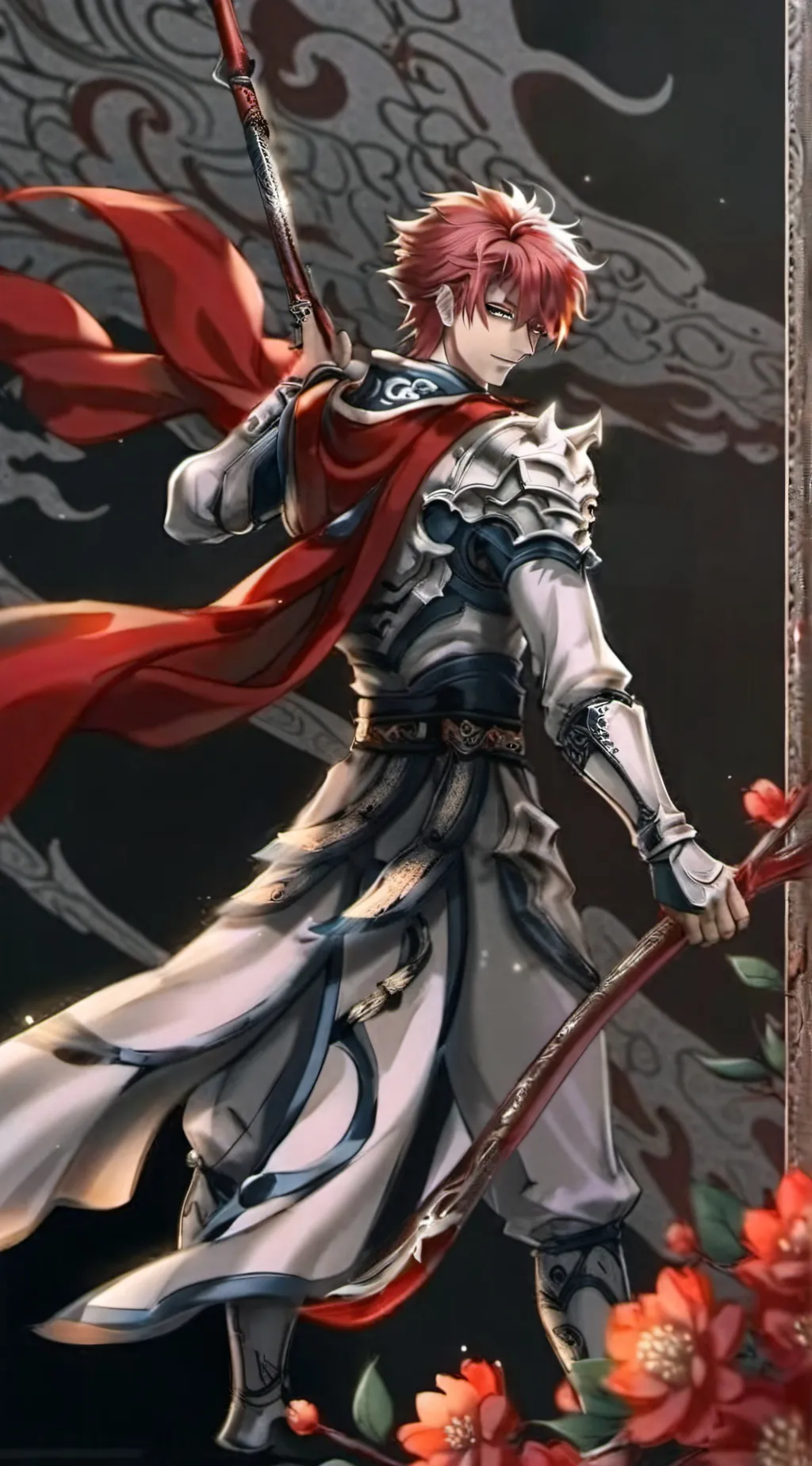 ai character: Bakugo background