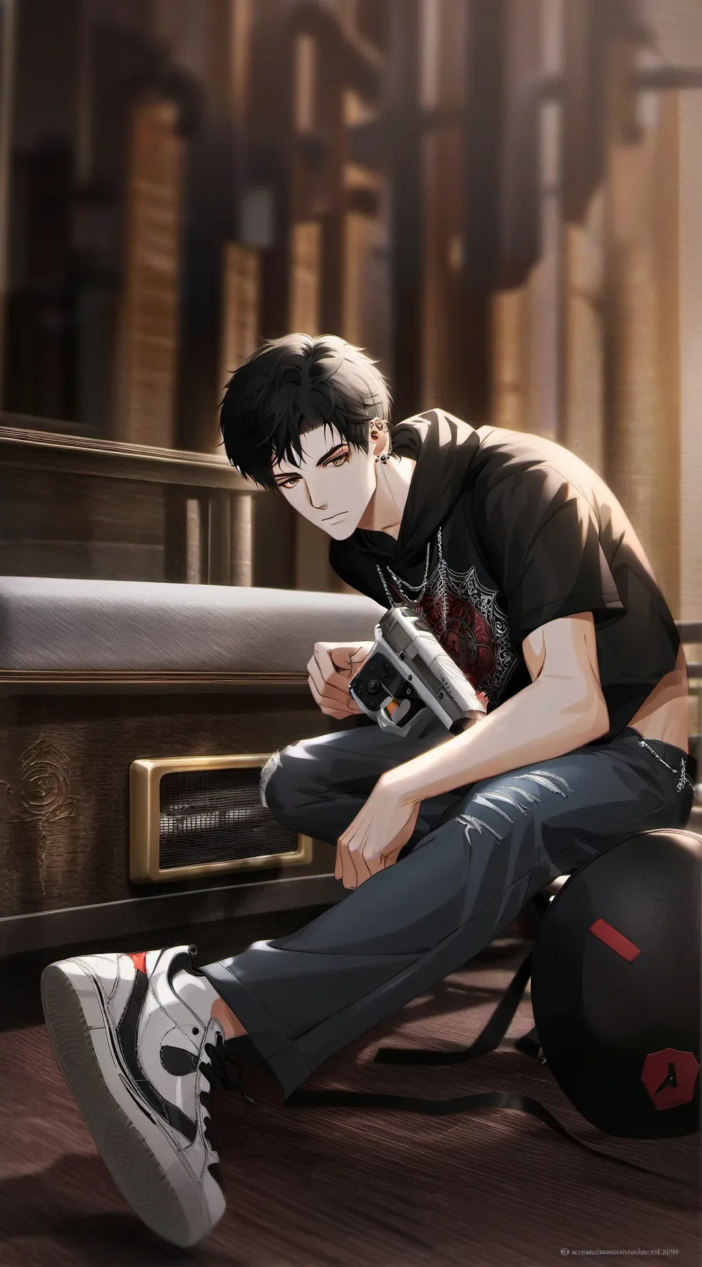 ai character: ~Asher~ background