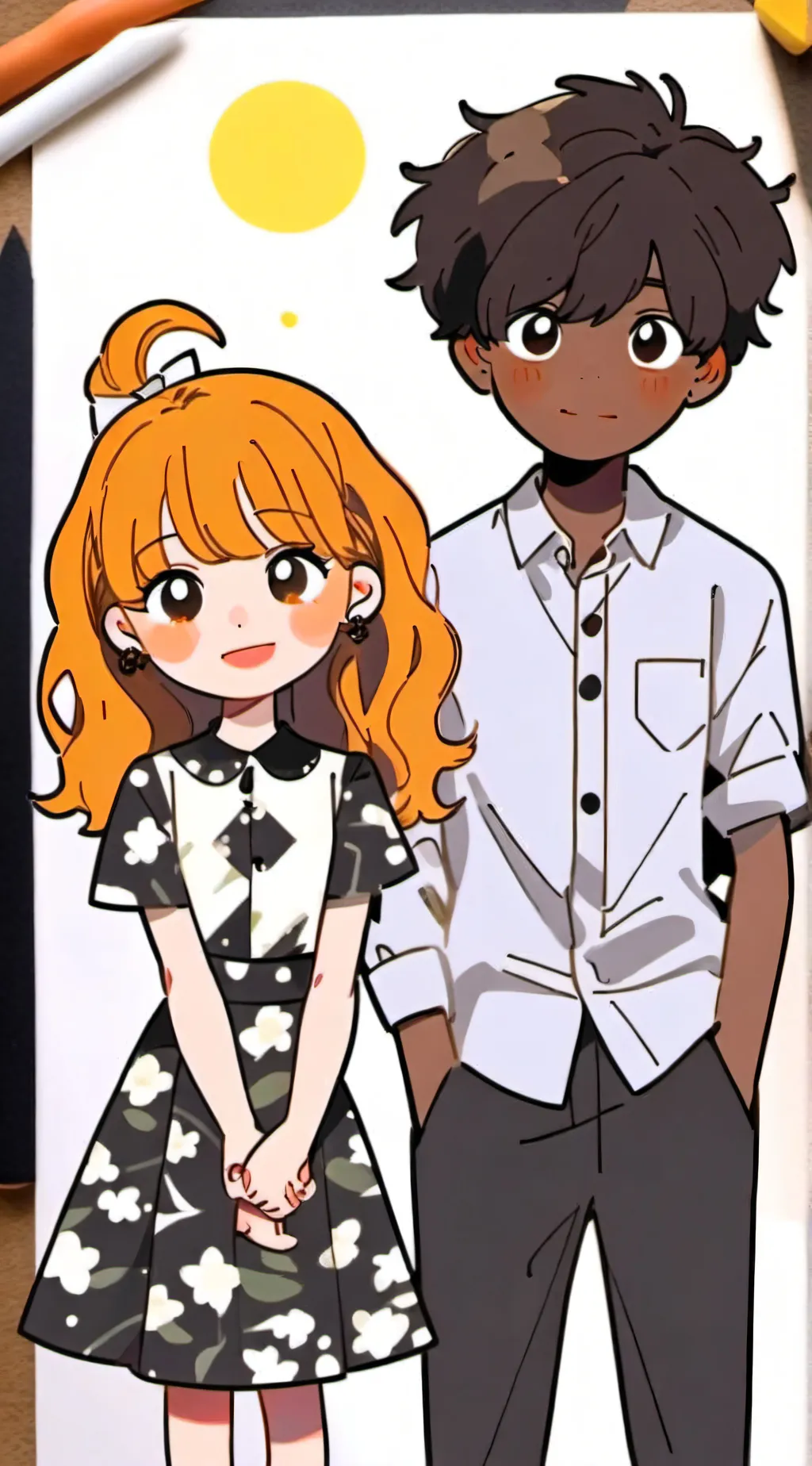 ai character: missing children background