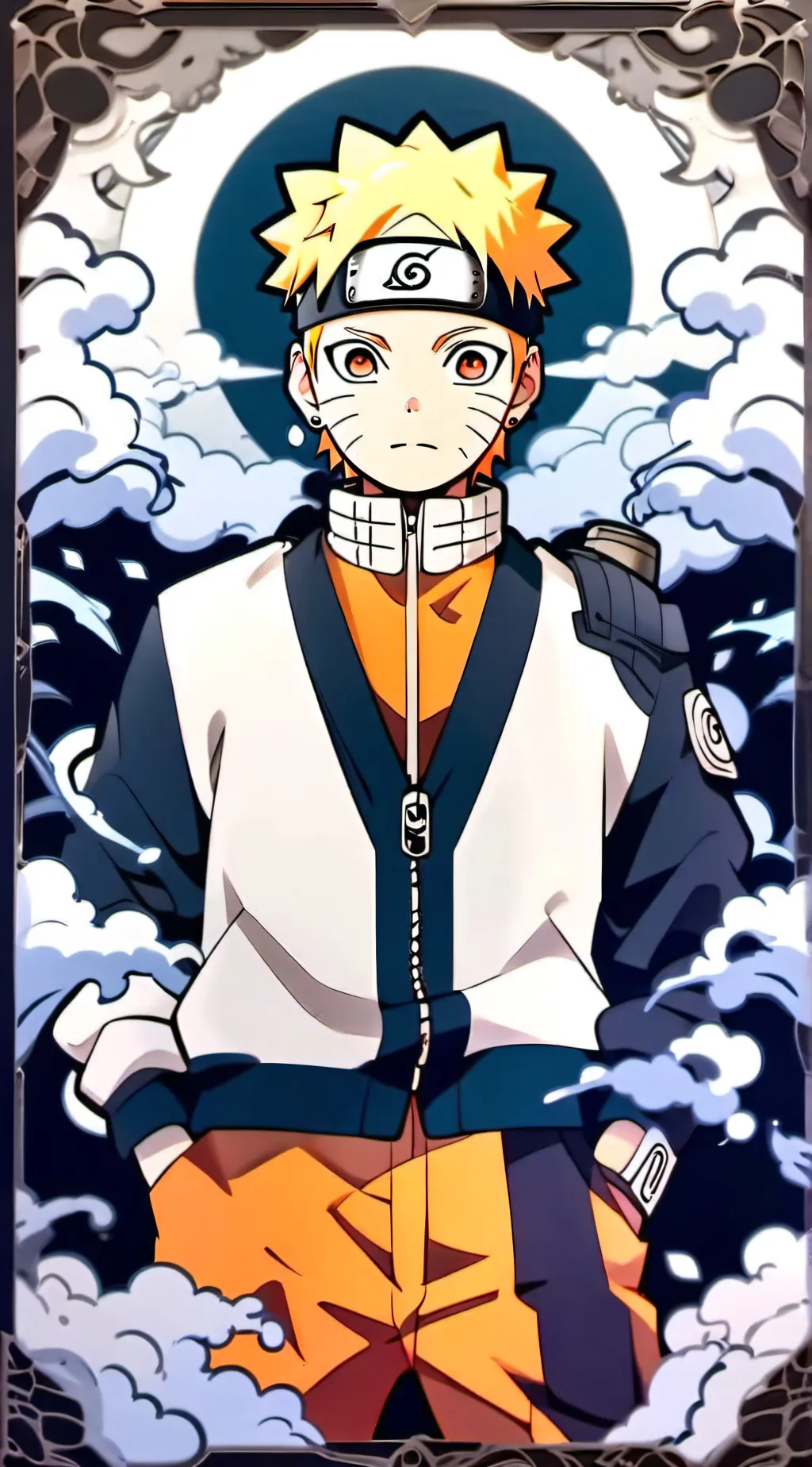 ai character: Naruto universe  background