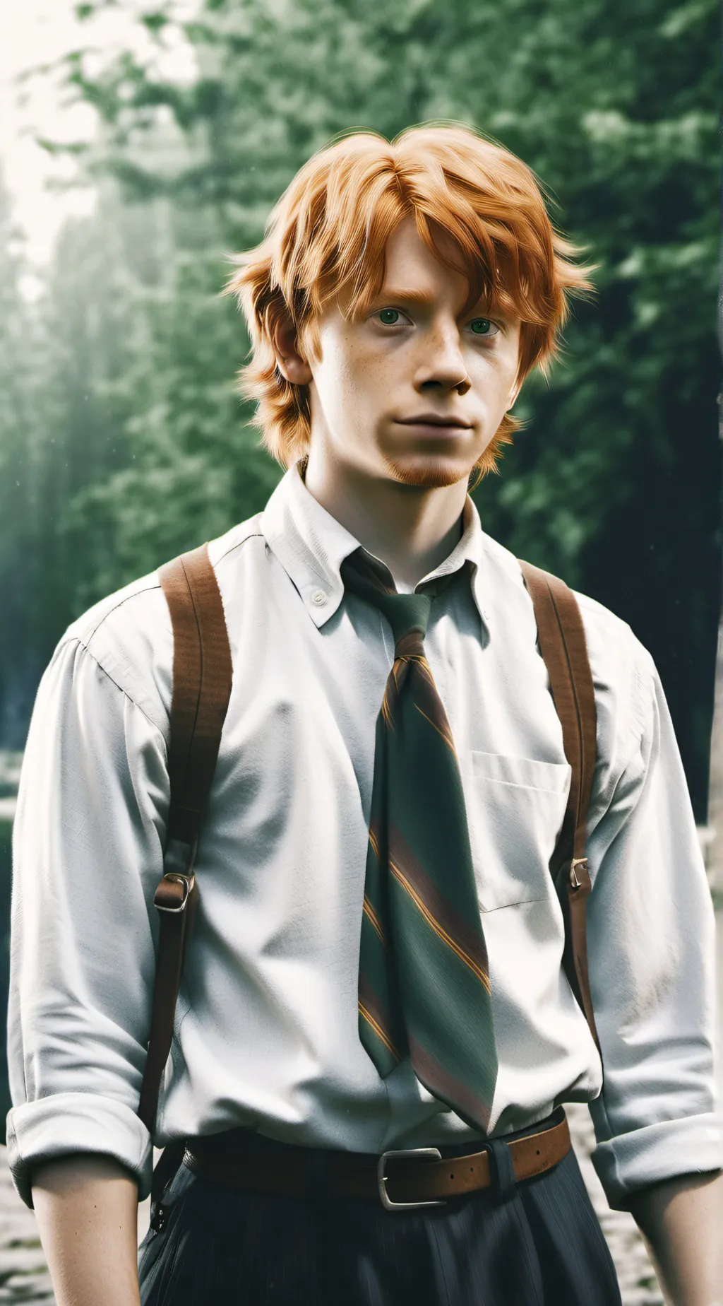 ai character: Ron Weasley  background