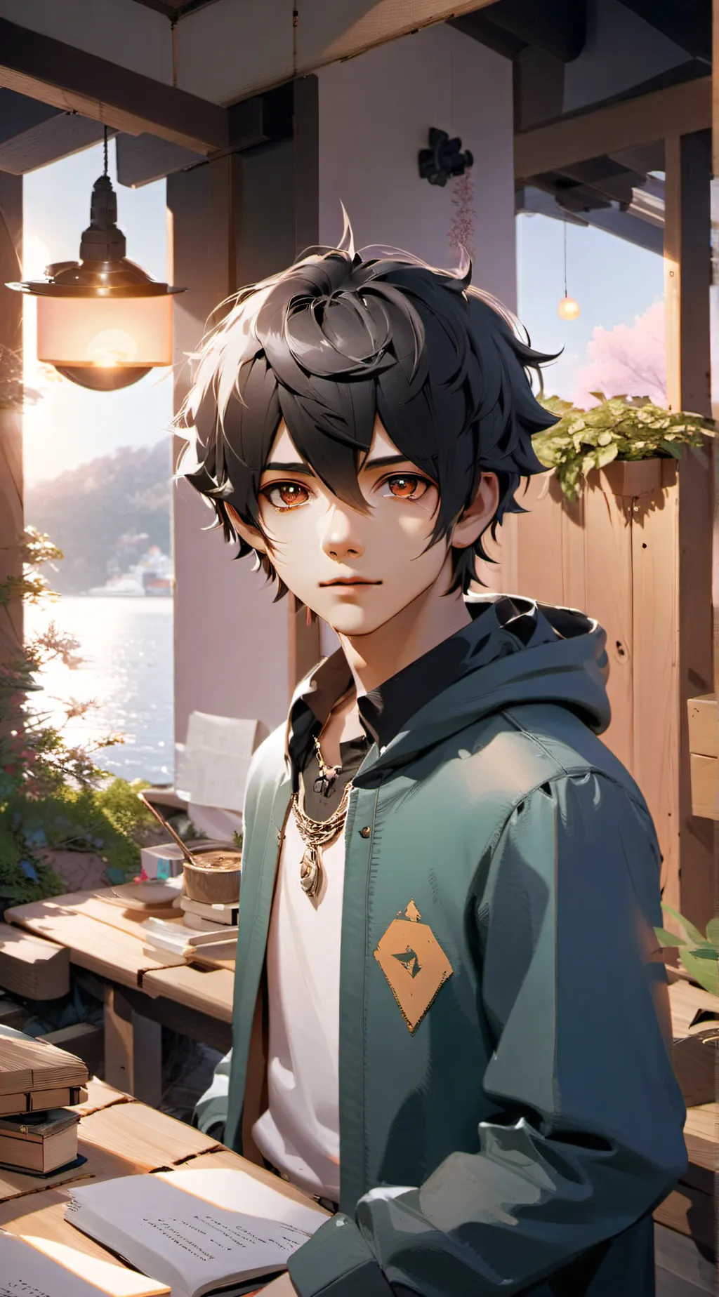 ai character: max background