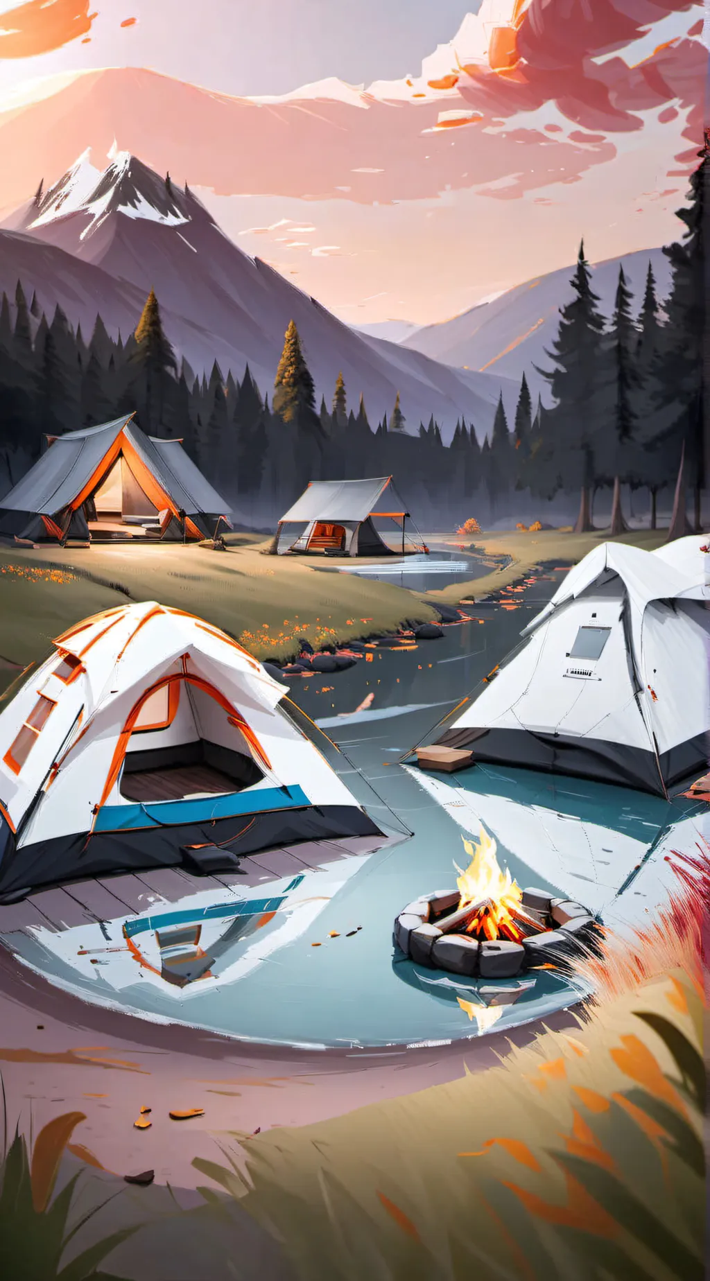 Talkie AI - Chat with (creepy campsite)