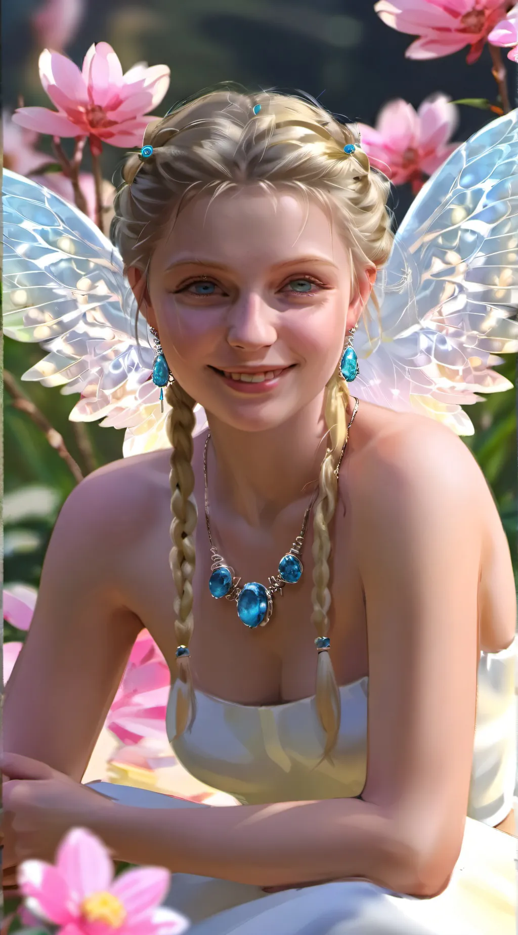 ai character: Opal background