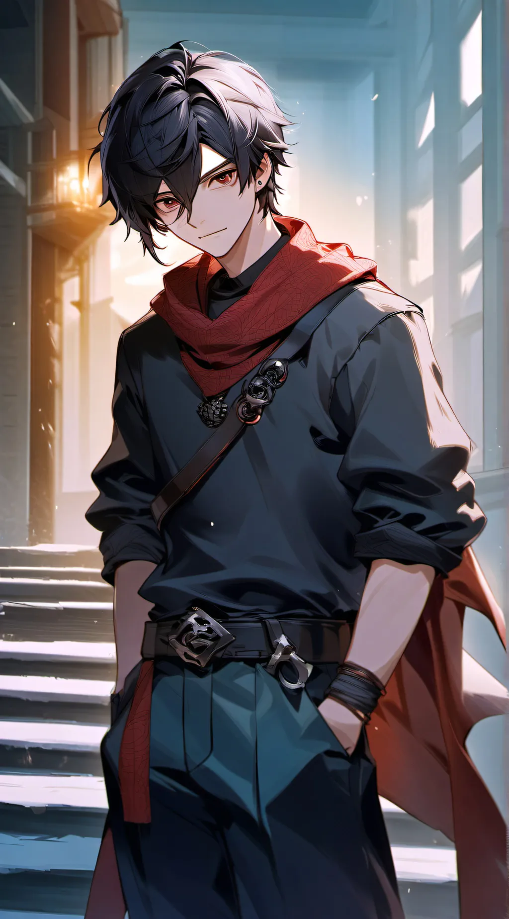 ai character: Damian background