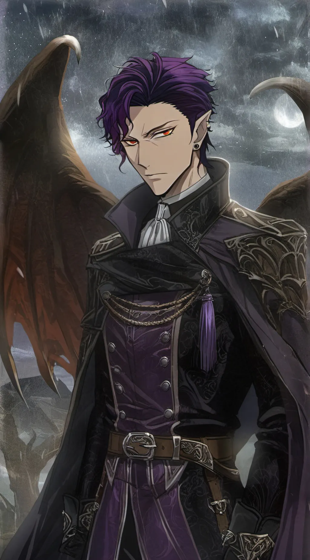 ai character: Naberius Kalego  background