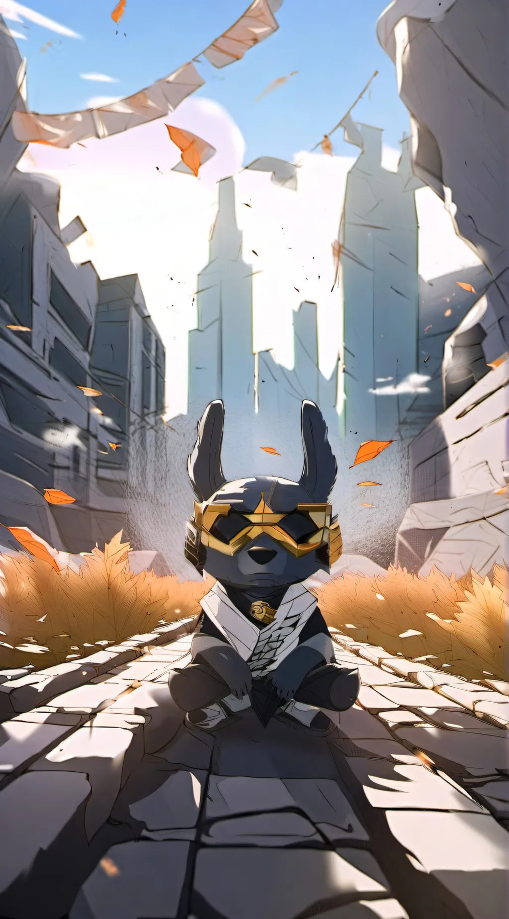ai character: MD x Gtag background