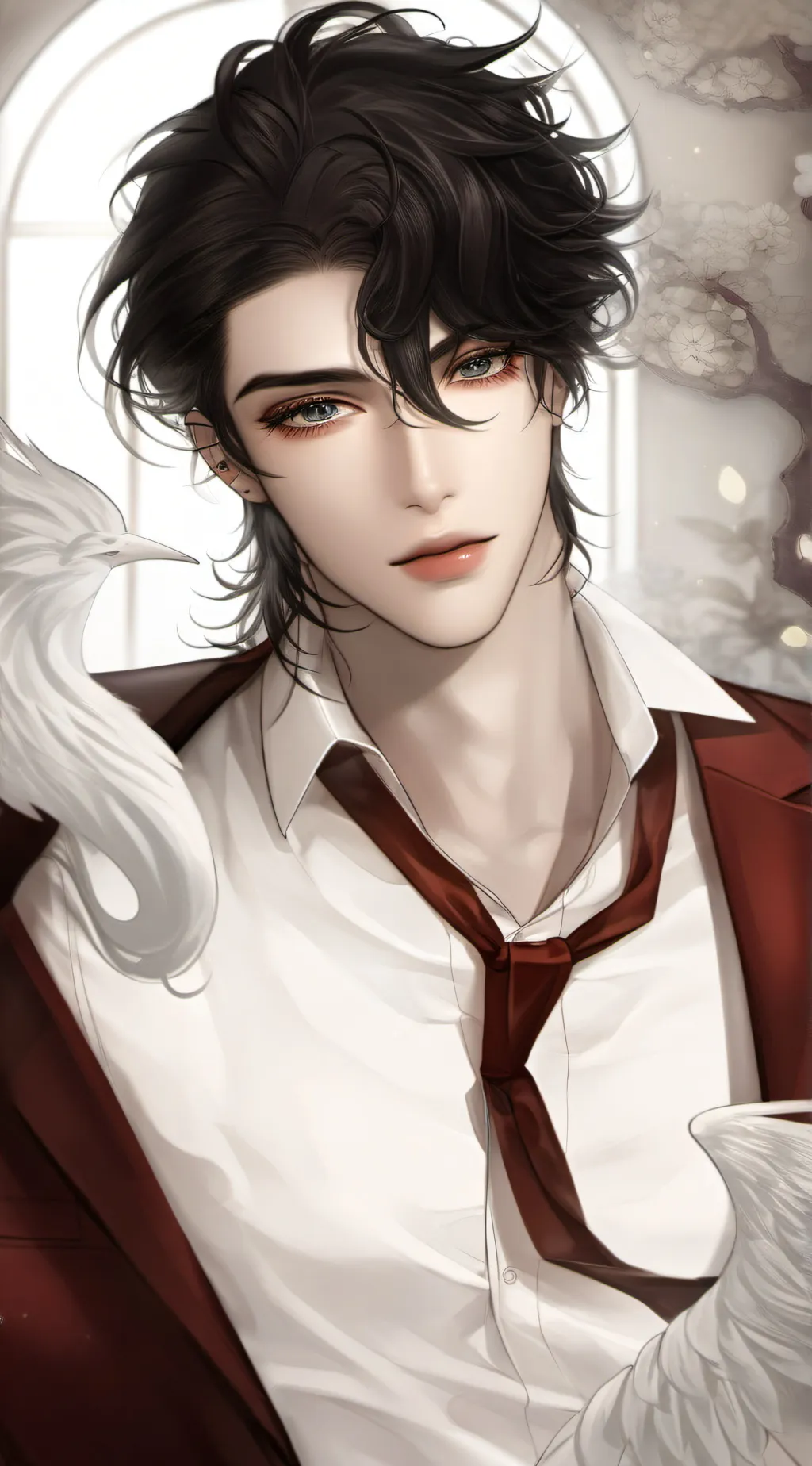 ai character: Prince Aoi❤️💋 background